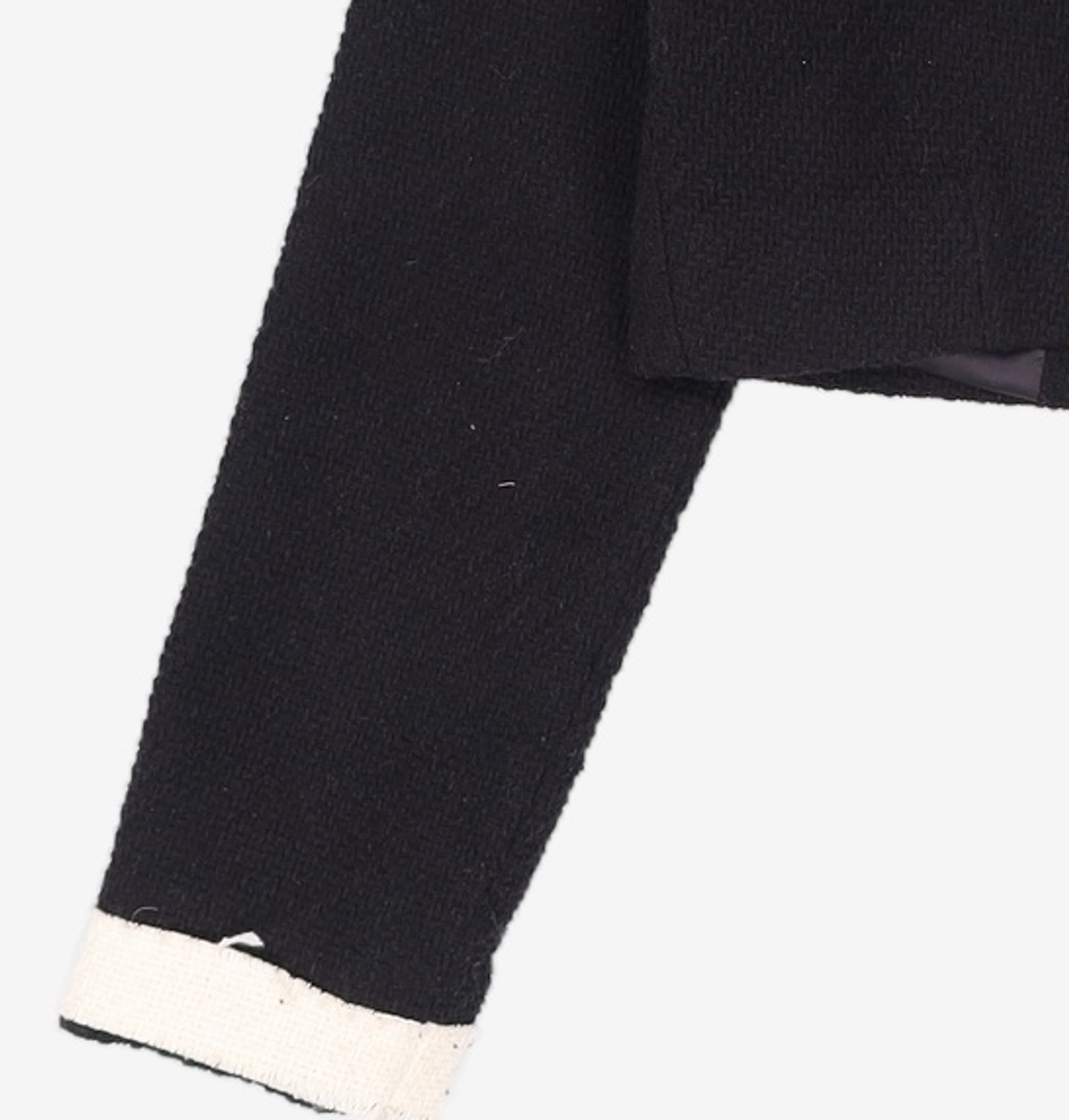 오아이오아이 컬렉션(OIOI COLLECTION) TWEED CROPPED JACKET [BLACK] S