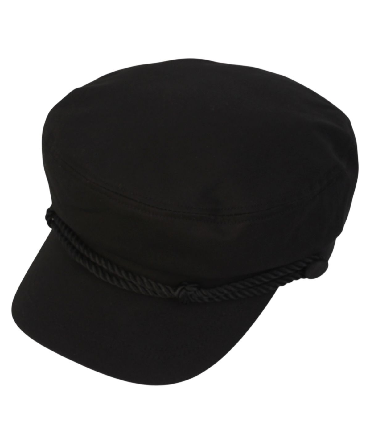 유니버셜 케미스트리(UNIVERSAL CHEMISTRY) Rope Solid Black Marine Cap 마린캡