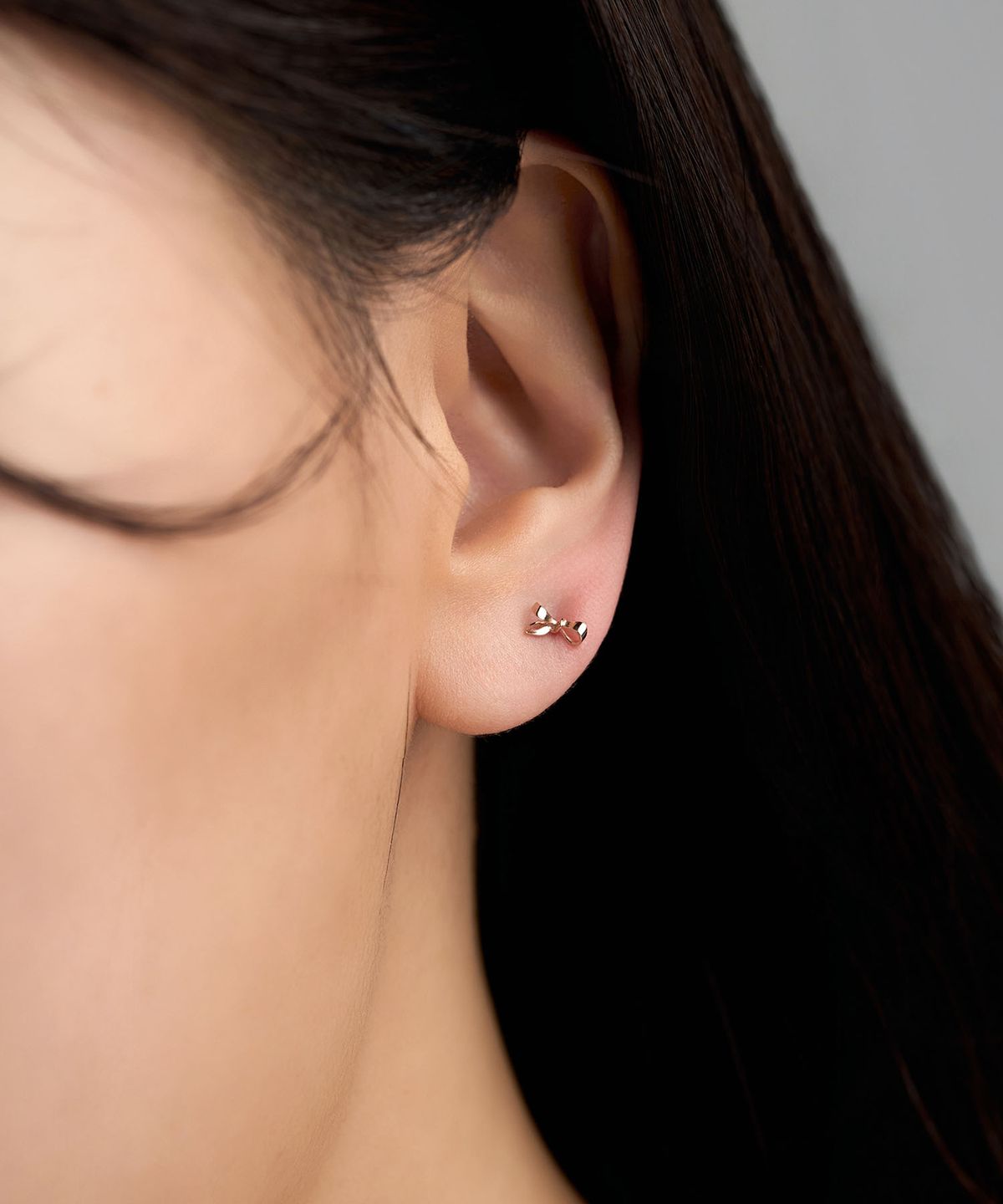 로이드(LLOYD) 디어 리본 10K 골드 피어싱 LPTQ3005T
