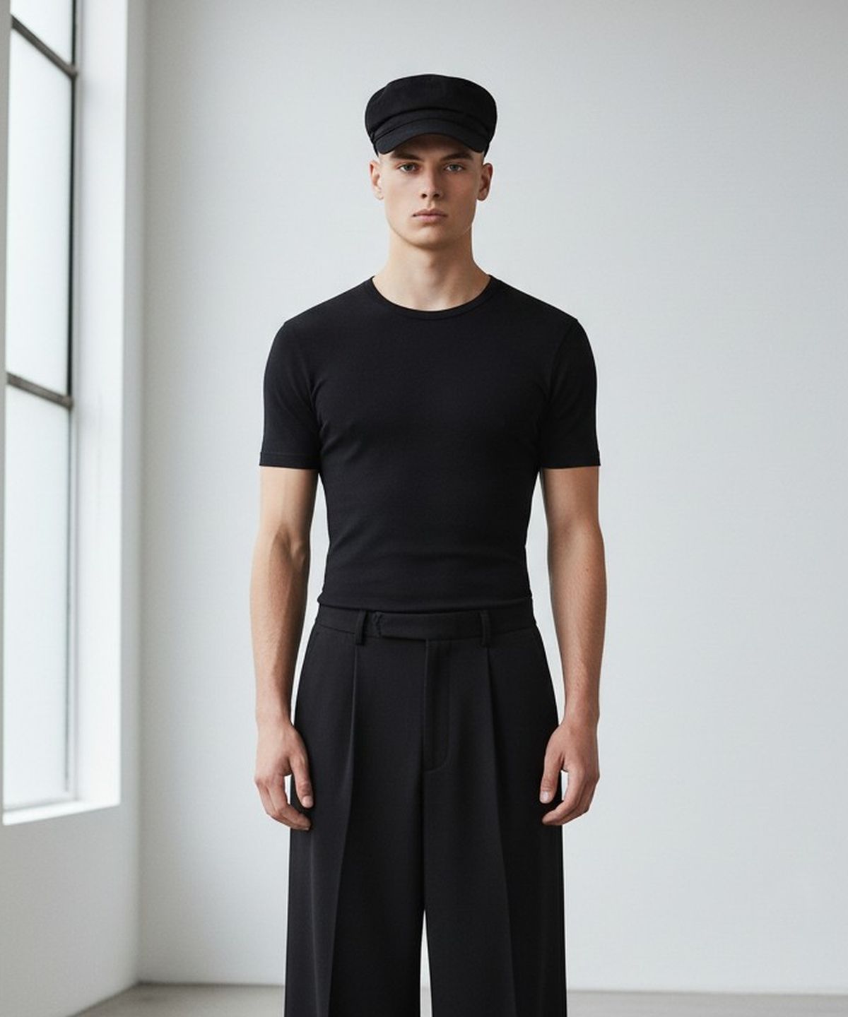 유니버셜 케미스트리(UNIVERSAL CHEMISTRY) Basic Line Black Marine Cap 마린캡