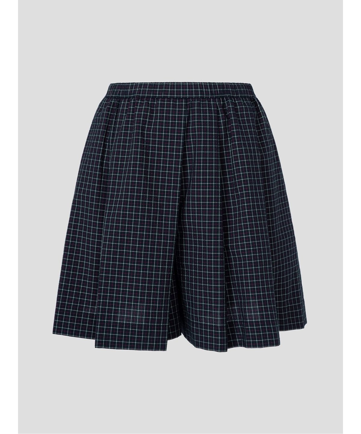 빈폴 레이디스(BEANPOLE LADIES) [HUNTER] 스몰 타탄체크 스커트라이크 쇼츠  네이비 (BF6625K02R)