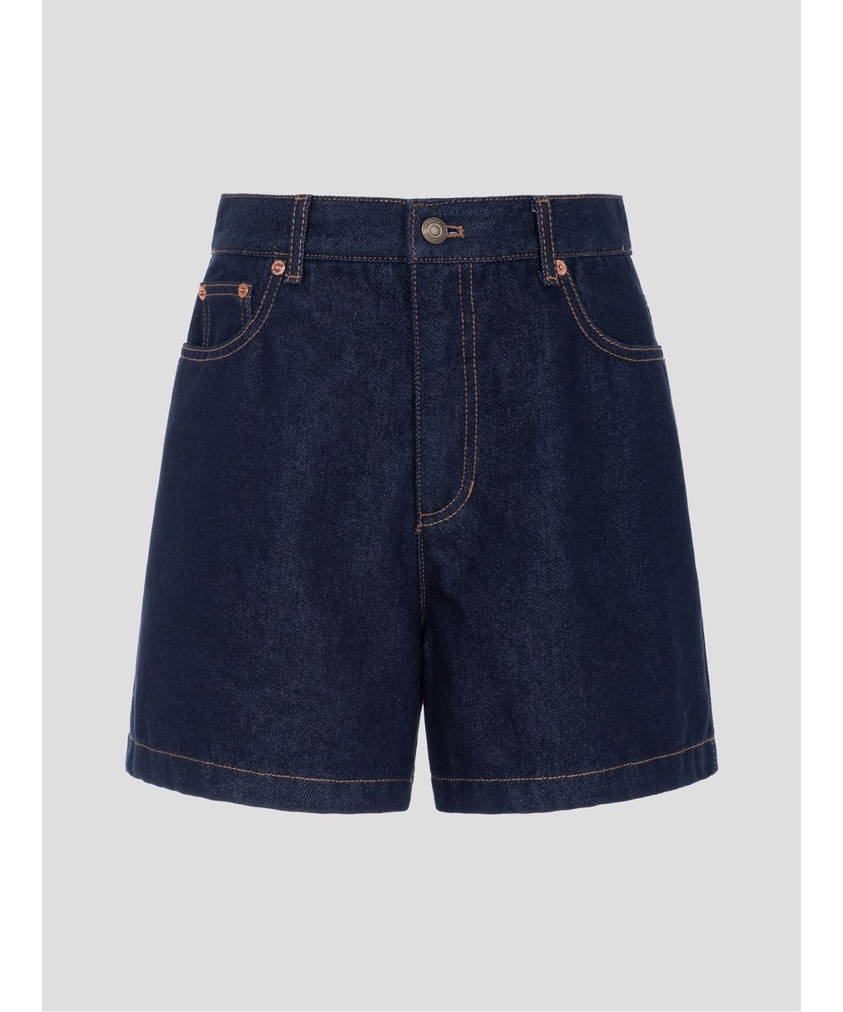 빈폴 레이디스(BEANPOLE LADIES) [HUNTER] 생지 데님 숏팬츠  네이비 (BF6625K03R)