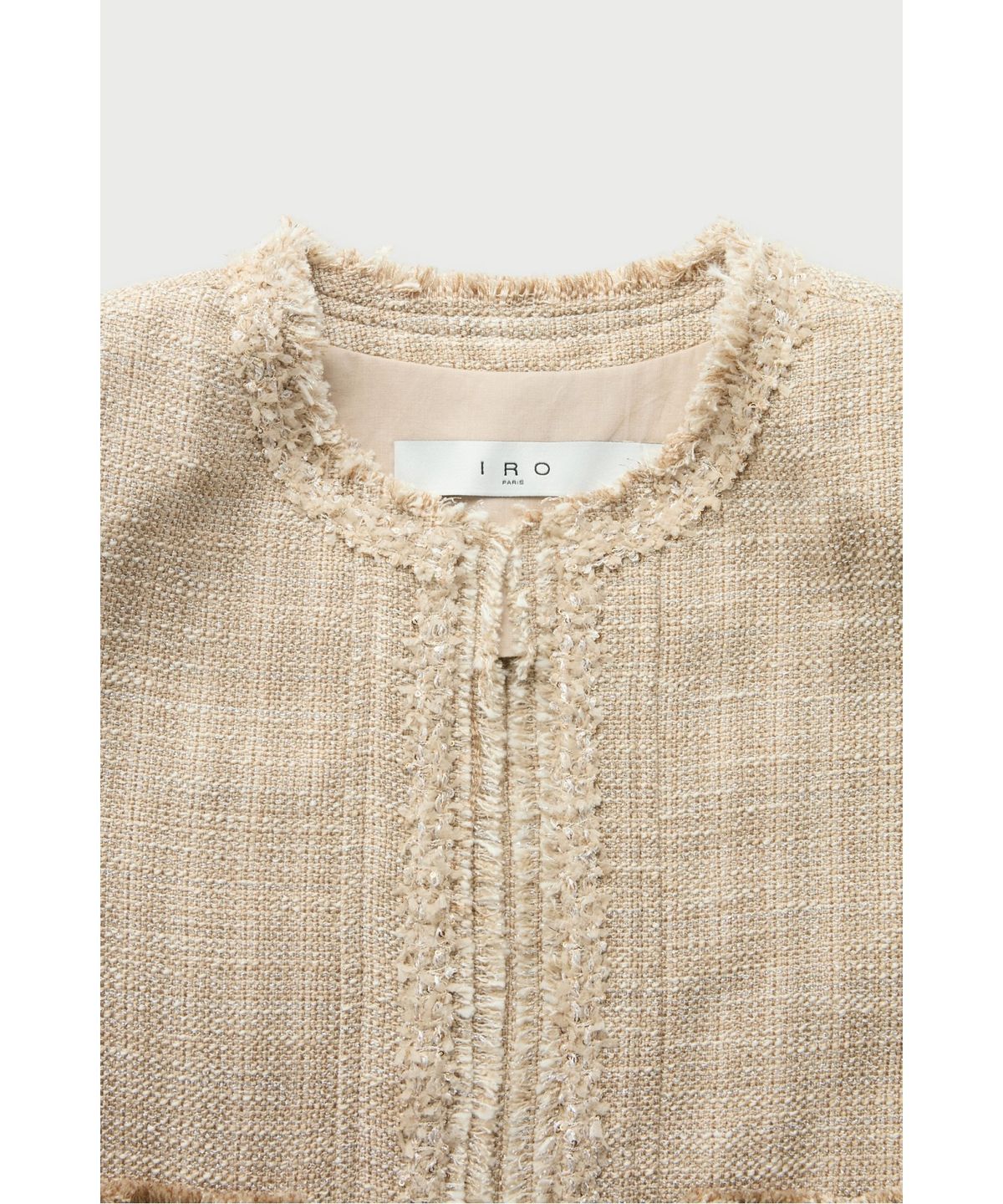 이로 우먼(IROWOMEN) MOENA 트위드 긴팔 자켓 ILJAM26787BEX