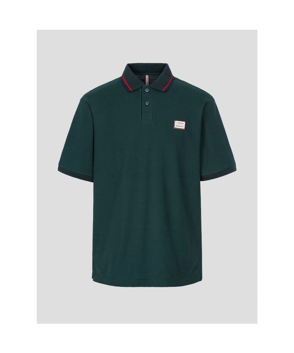 빈폴 멘(BEANPOLE MEN) [HUNTER] 티핑 칼라넥 티셔츠  그린