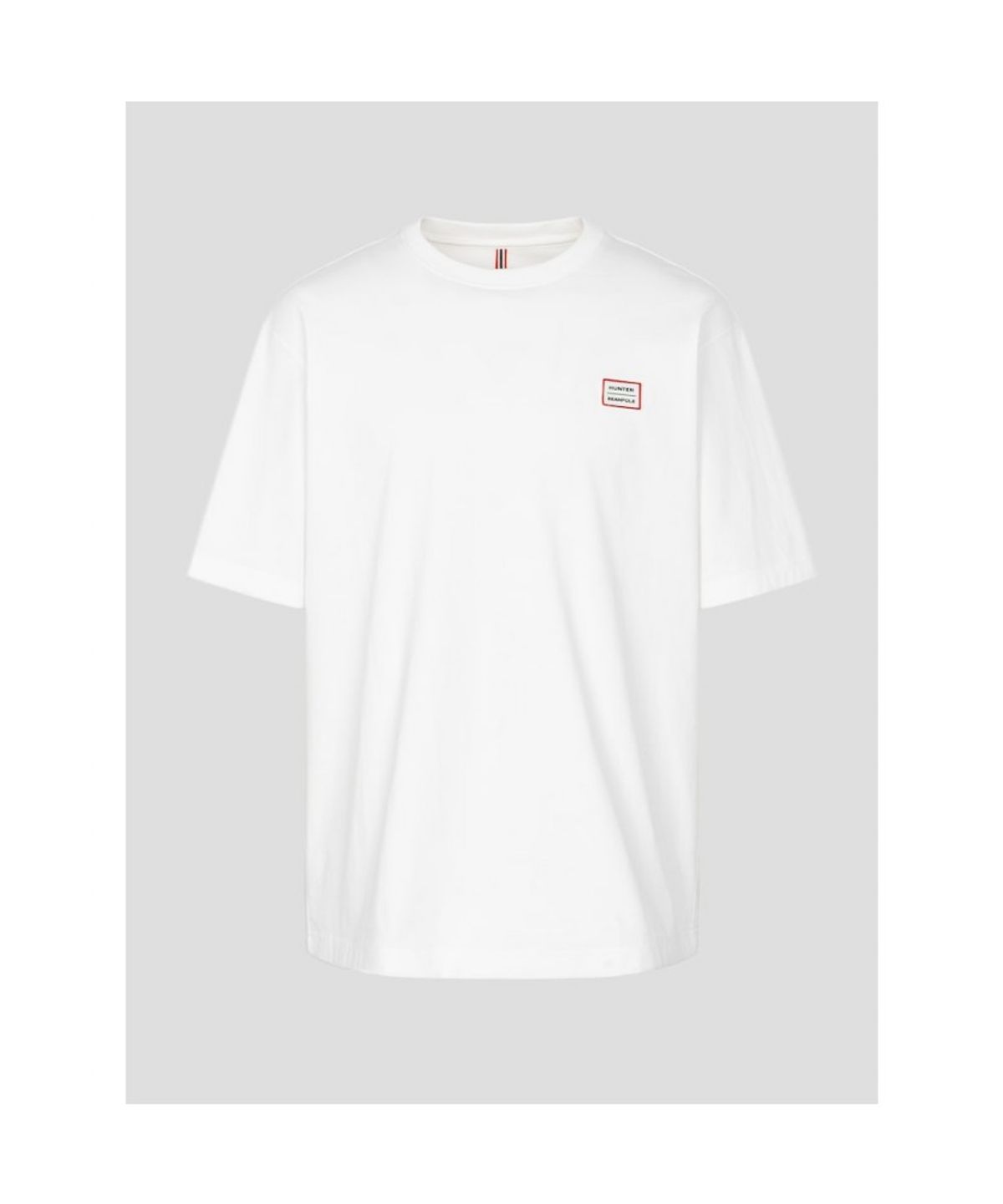 빈폴 멘(BEANPOLE MEN) [HUNTER] 그래픽 라운드넥 티셔츠  화이트