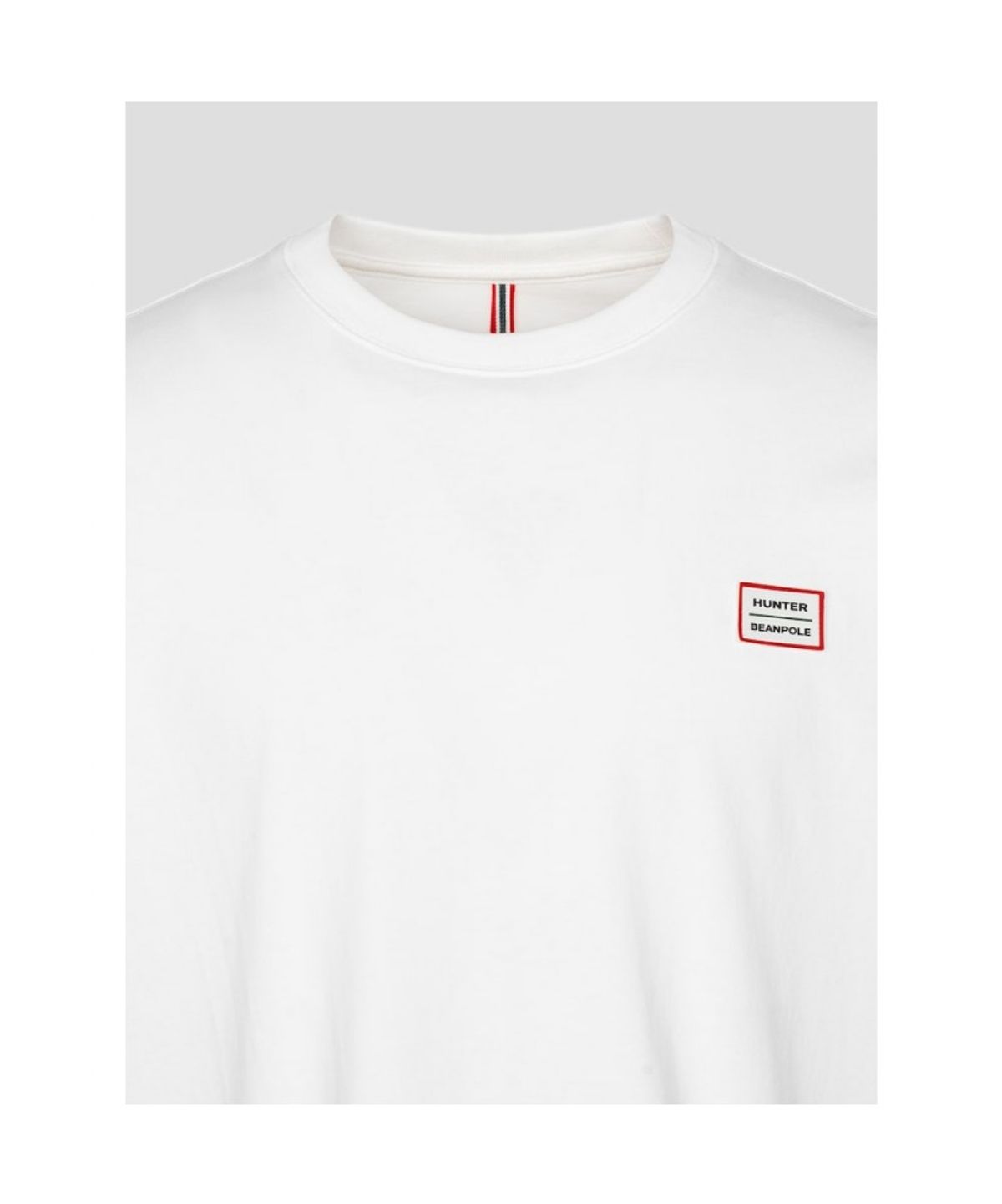 빈폴 멘(BEANPOLE MEN) [HUNTER] 그래픽 라운드넥 티셔츠  화이트