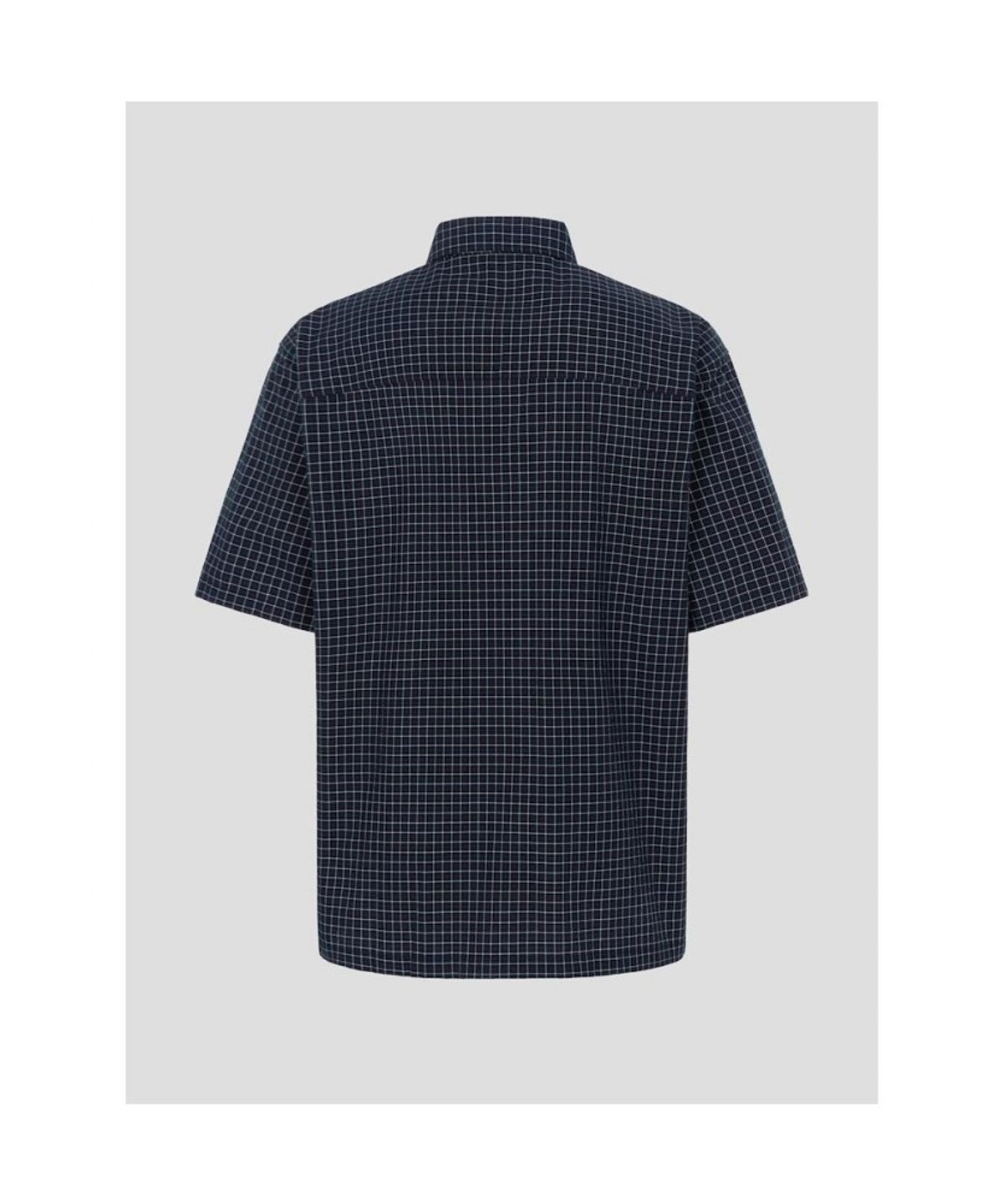 빈폴 멘(BEANPOLE MEN) [HUNTER] 반소매 아웃포켓 체크 셔츠  그린