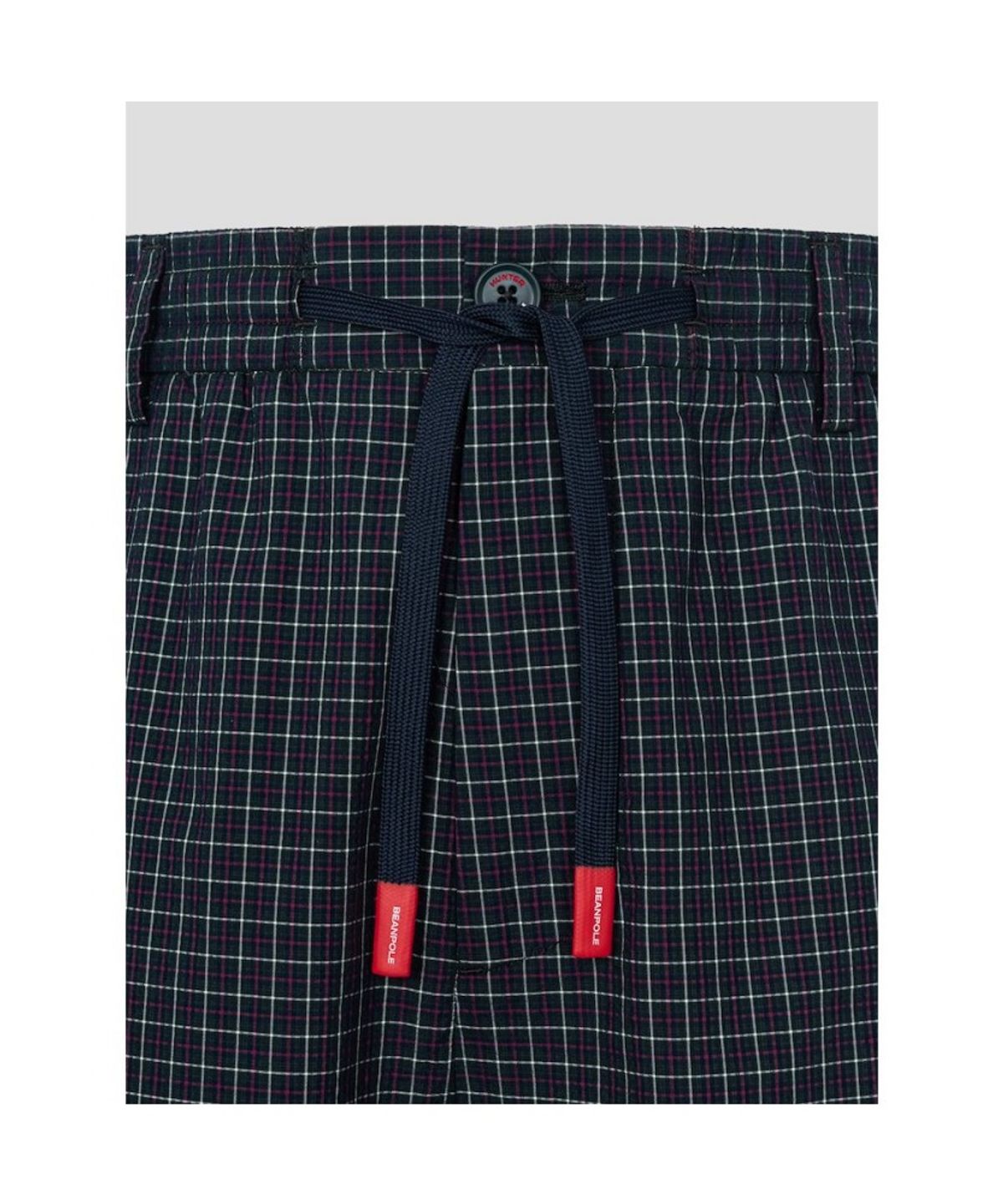 빈폴 멘(BEANPOLE MEN) [HUNTER] 체크 숏팬츠  그린