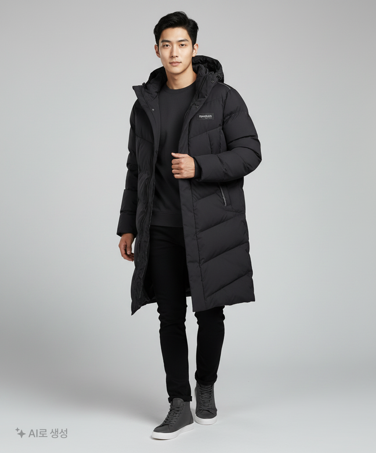 리복(REEBOK) 롱 패딩/롱 헤비 아우터 XS