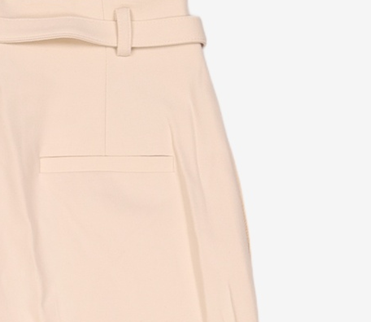 미쏘(MIXXO) 벨티드 롱 와이드 슬랙스 MIWTWD112B 30