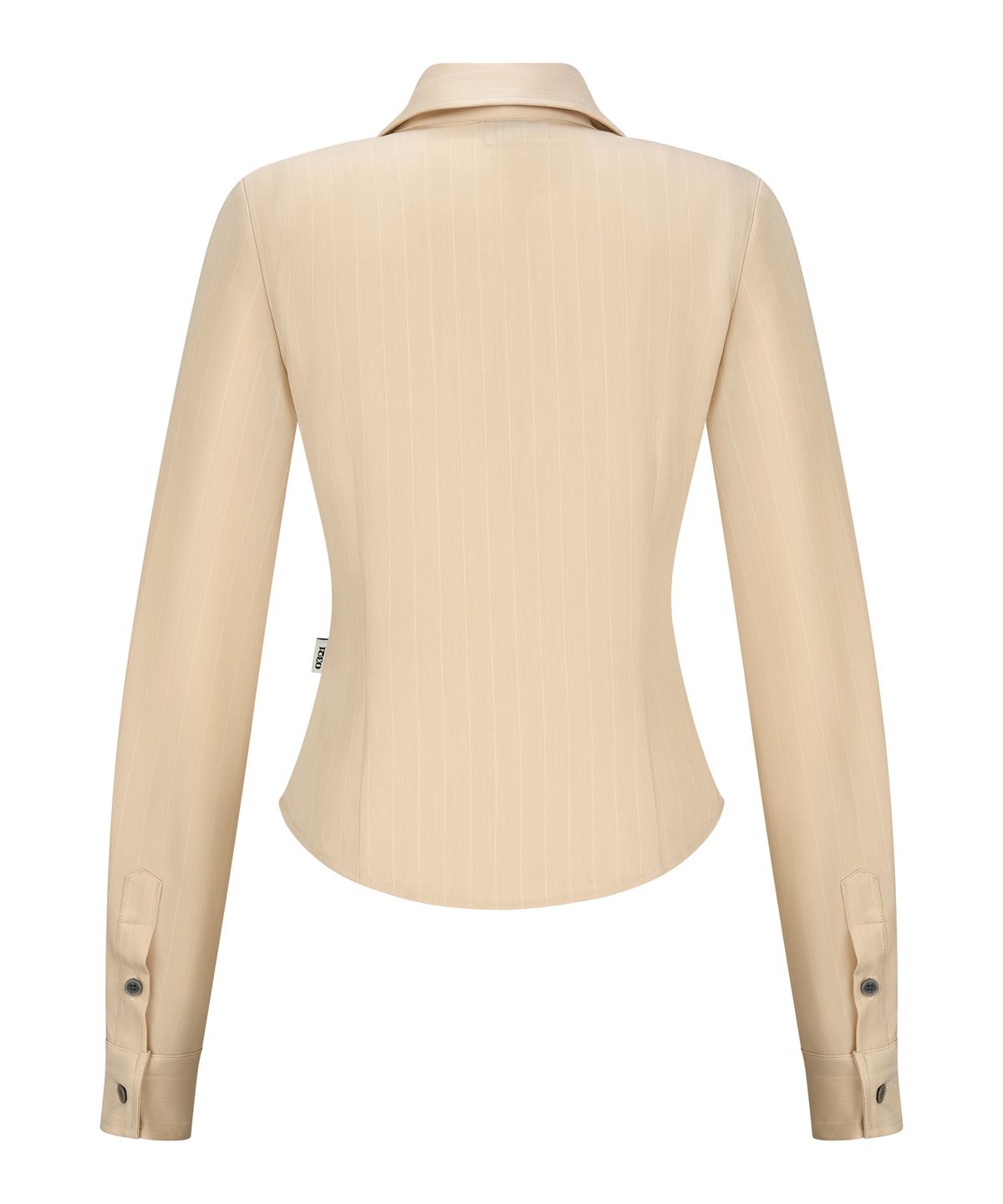 공삼이일(0321) STRIPE SLIM POCKET SHIRT Ver.1_BEIGE