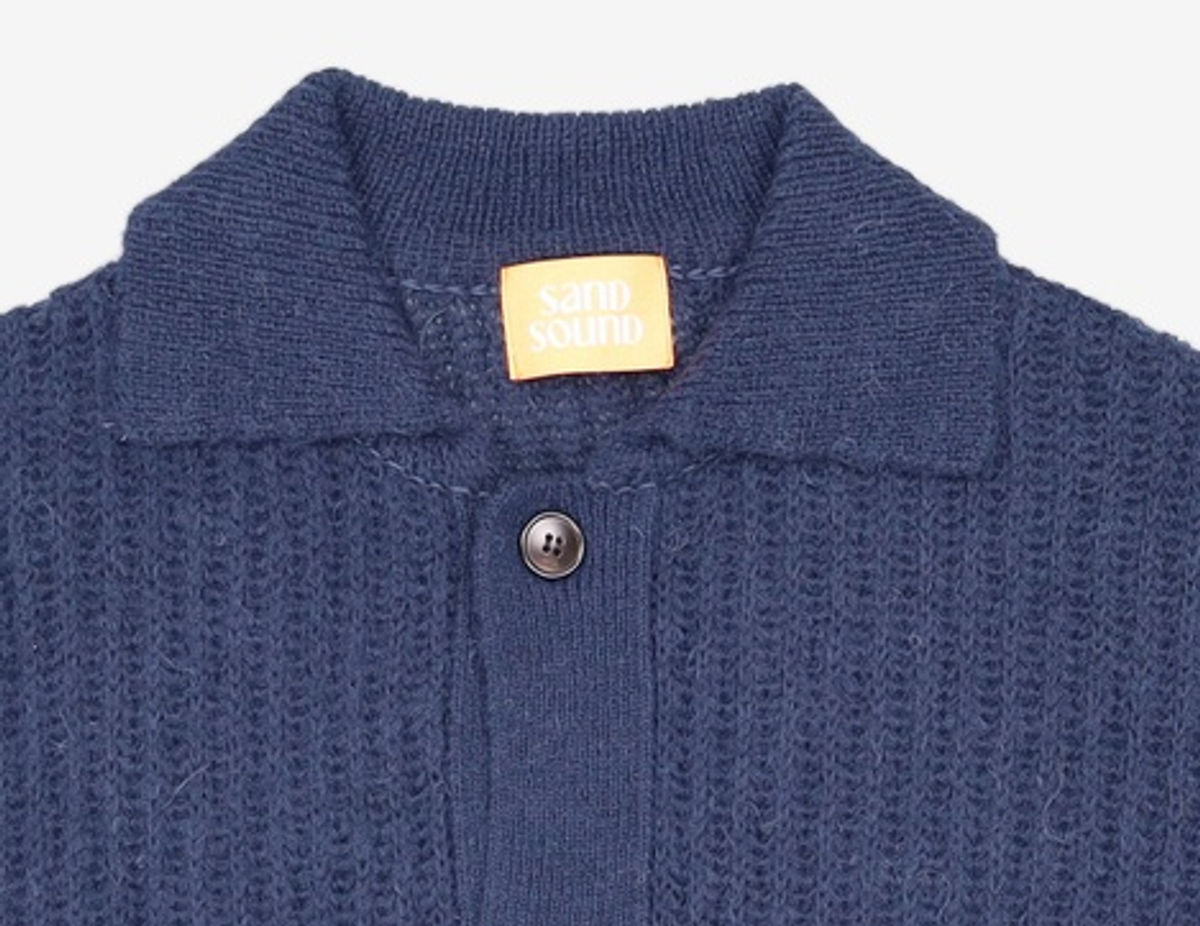 샌드 사운드(SAND SOUND) Loose Fit String Cardigan  Navy M