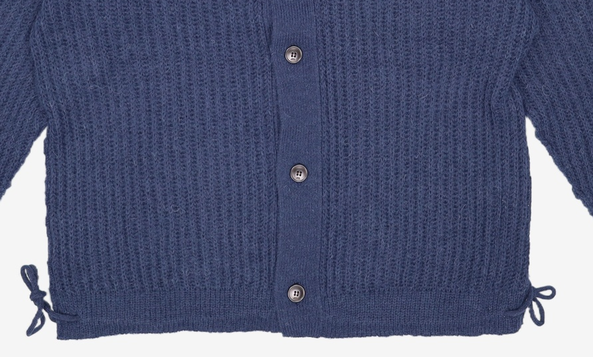 샌드 사운드(SAND SOUND) Loose Fit String Cardigan  Navy M
