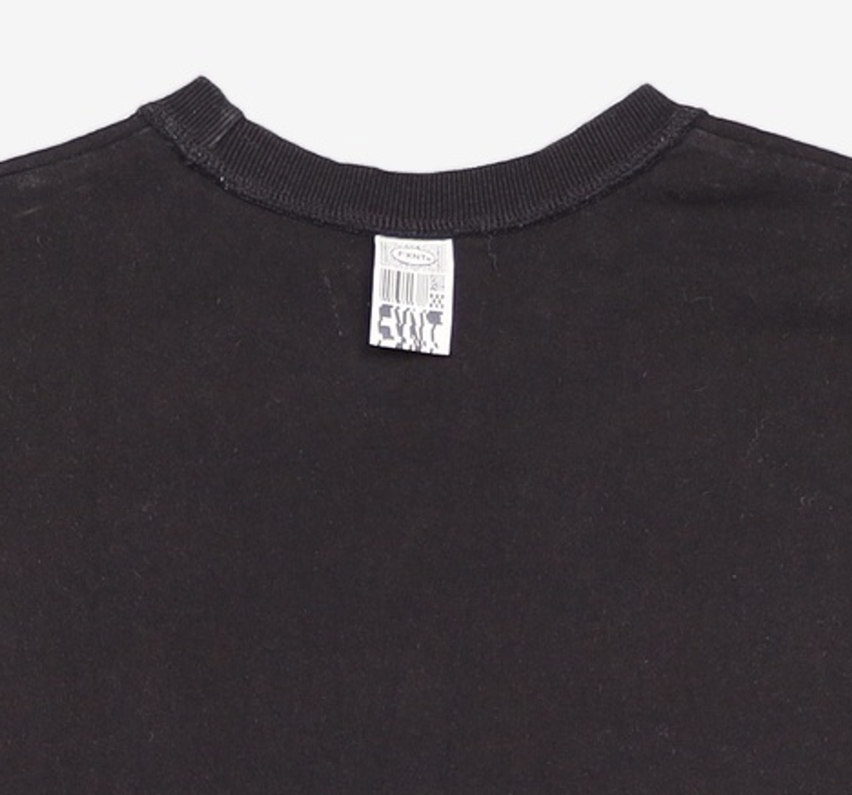 픽스낫띵(FIX NOTHING) FXNT GRAPHIC CODE T-SHIRT Black M