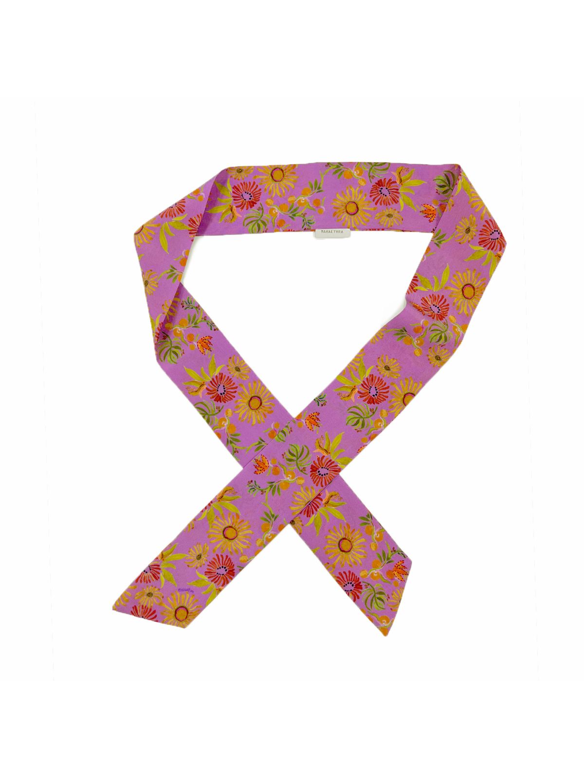 마레트라(MARAETHRA) Sunkissed Dream Silk Tie Scarf 썬키스드 드림 실크 타이 스카프