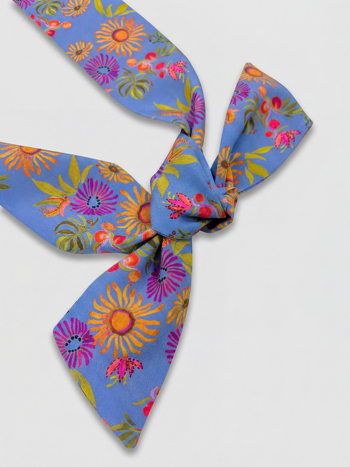 마레트라(MARAETHRA) Sunkissed Dream Silk Tie Scarf 썬키스드 드림 실크 타이 스카프