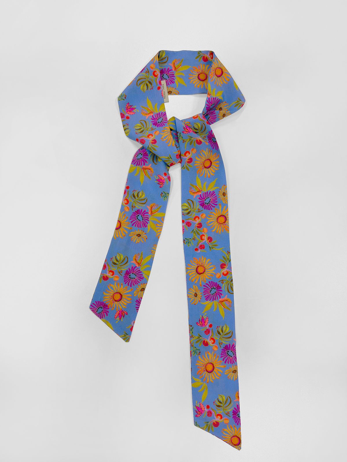 마레트라(MARAETHRA) Sunkissed Dream Silk Tie Scarf 썬키스드 드림 실크 타이 스카프