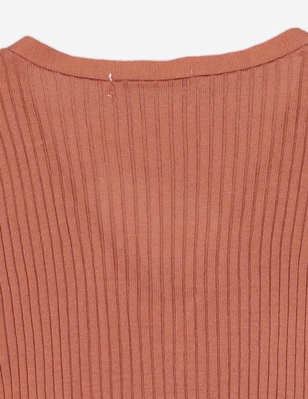 미쏘(MIXXO) 베이직 V넥 골지 가디건 MIWCKA930T L
