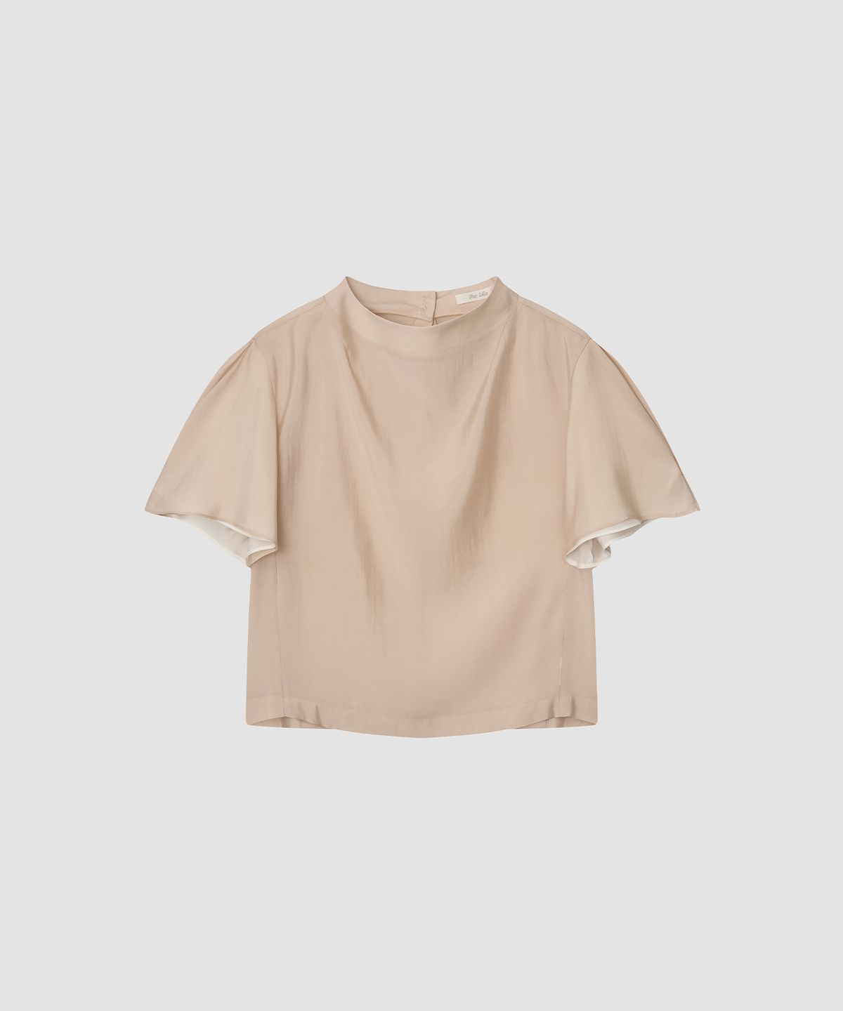 더 릴(THE LILLE) Flare Sleeve Blouse_Apricot