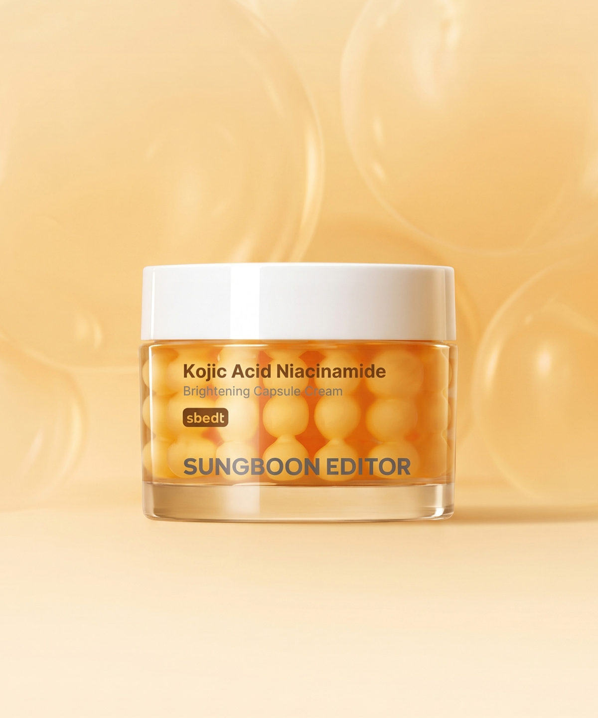 성분에디터(SUNGBOONEDITOR) 코직산 나이아신아마이드 브라이트닝 캡슐 크림 50ml