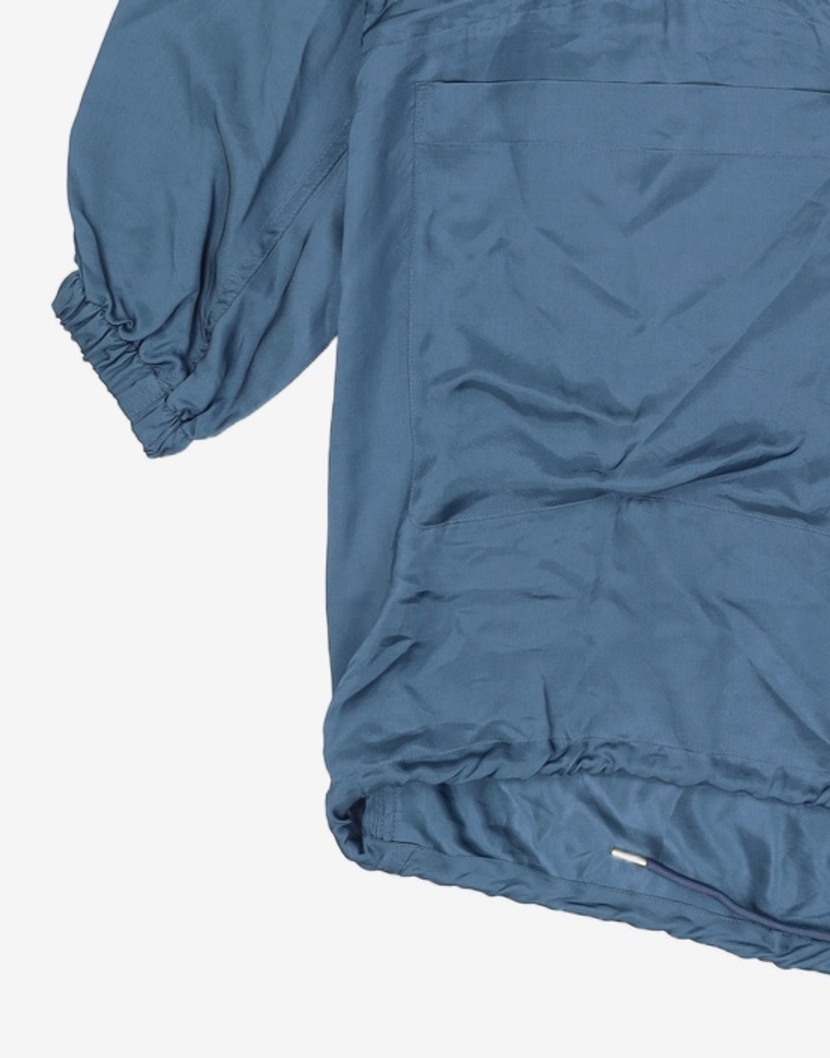 벌스데이수트(BIRTHDAYSUIT) DRAPING COAT (BLUE) L