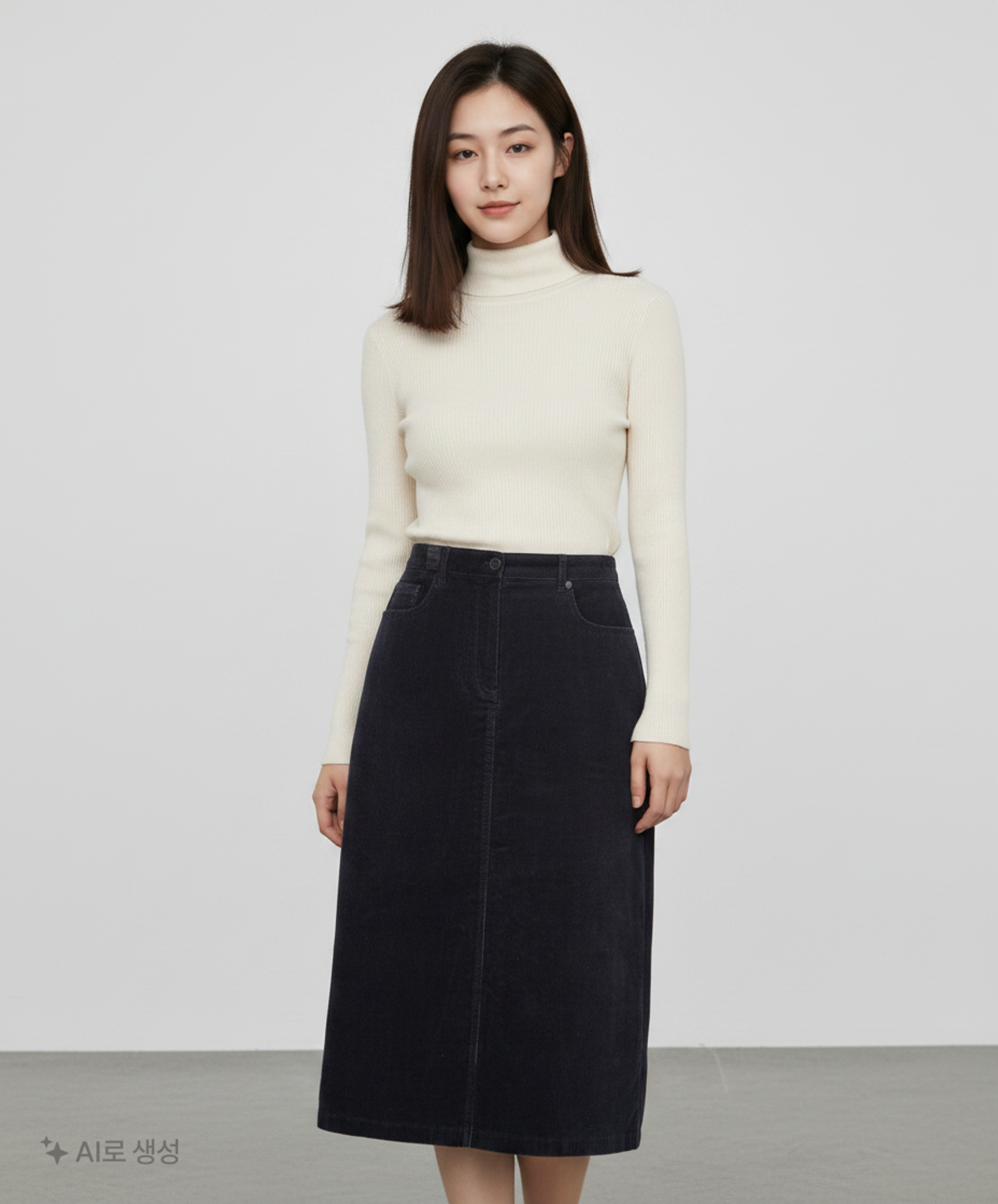 무신사 스탠다드(MUSINSA STANDARD) 롱스커트 L