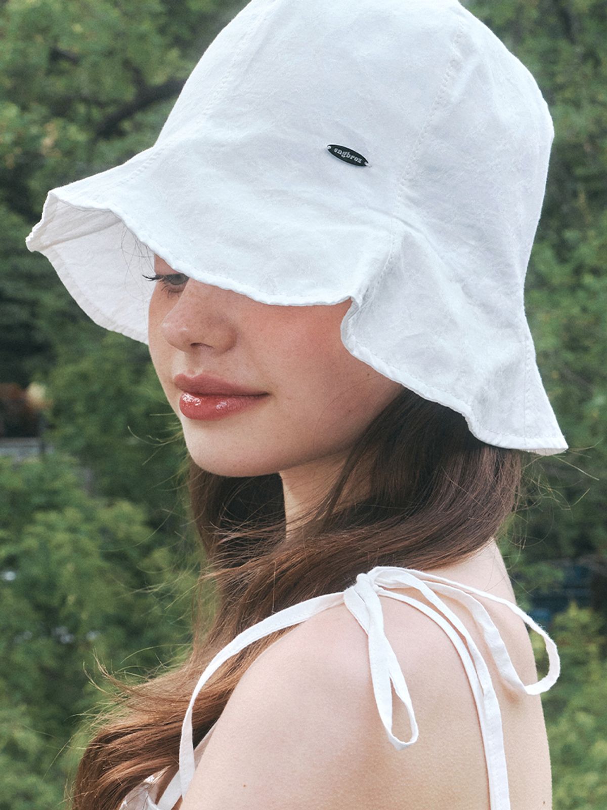 앵브록스(ENGBROX) petal mood bucket hat