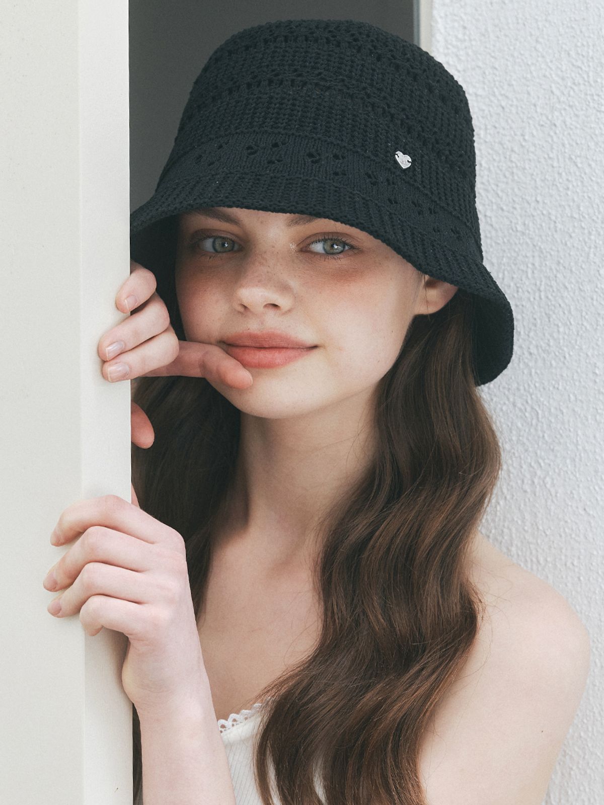앵브록스(ENGBROX) sweetpea bucket hat_2 colors