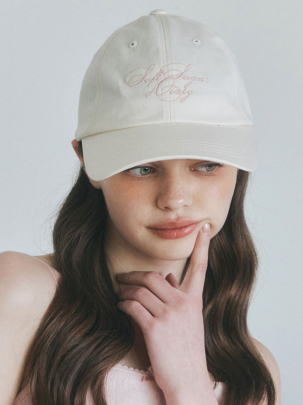 앵브록스(ENGBROX) soft sugar heart ball cap_3 colors