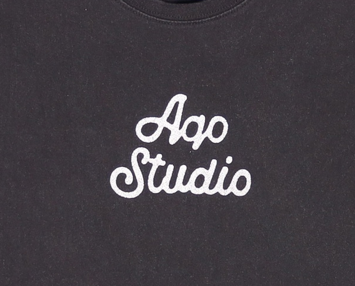 아코스튜디오스페이스(AQOSTUDIOSPACE) 반소매 티셔츠 FREE
