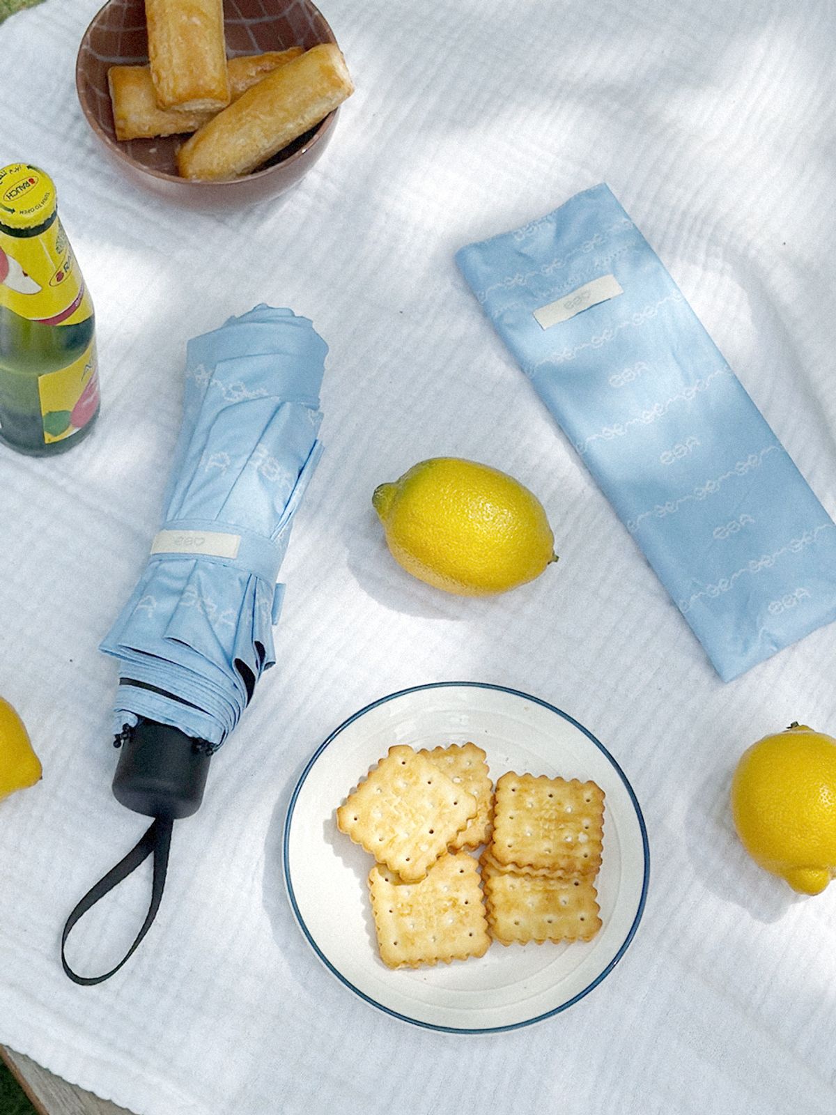 앵브록스(ENGBROX) blush ribbon UV umbrella