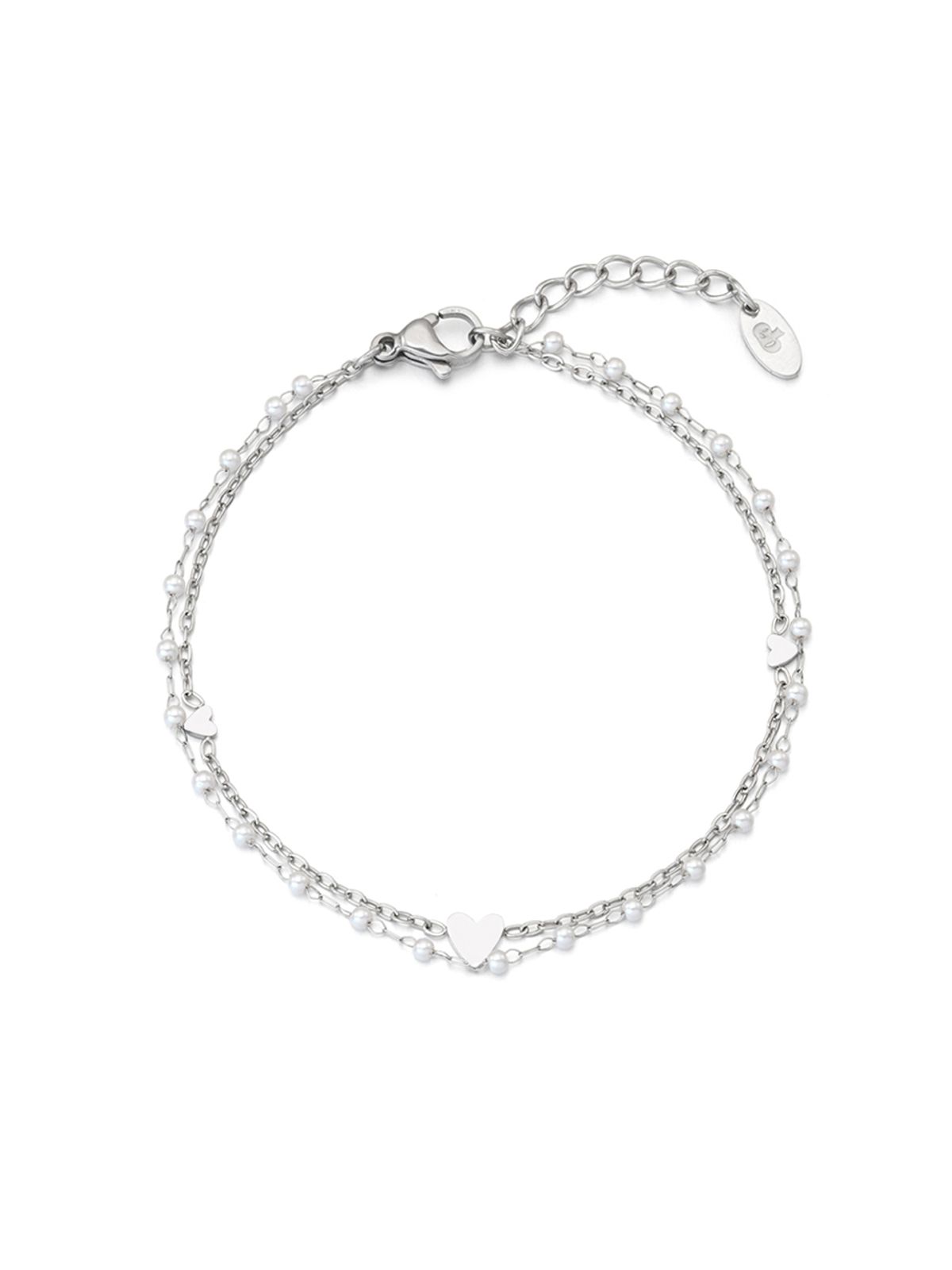 앵브록스(ENGBROX) kissed pearl layered bracelet
