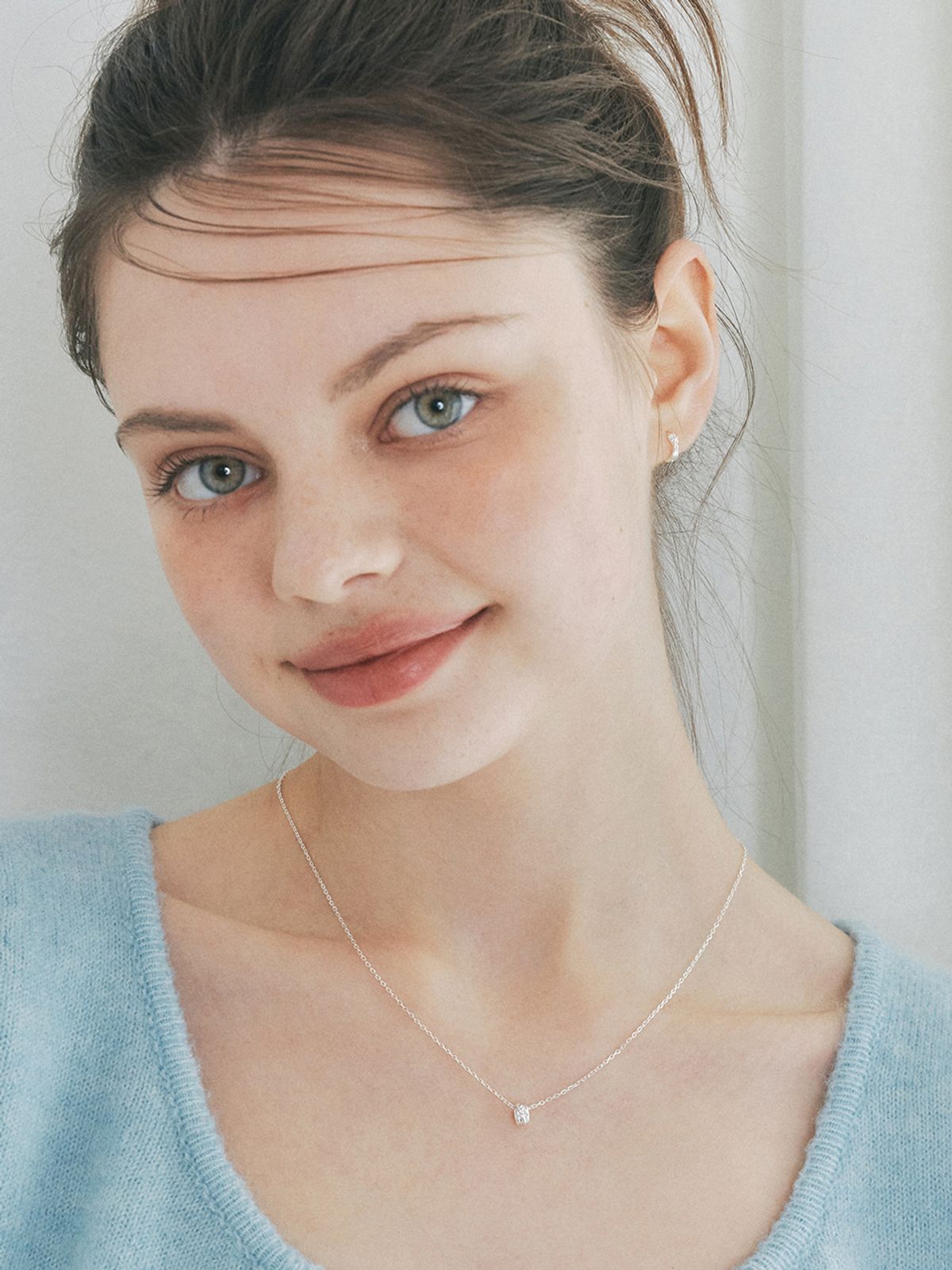앵브록스(ENGBROX) [silver925] majestic cubic necklace