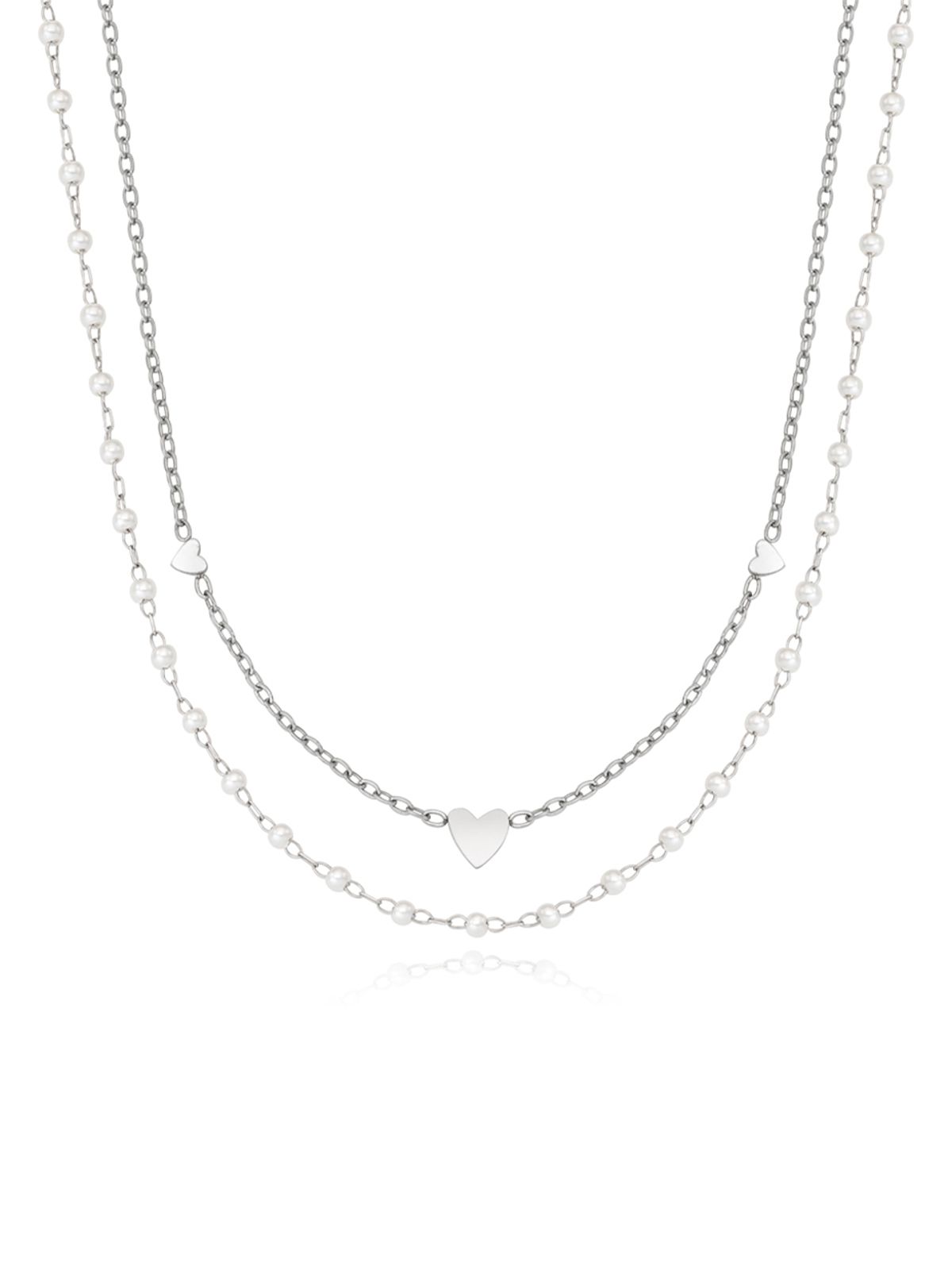 앵브록스(ENGBROX) kissed pearl layered necklace set