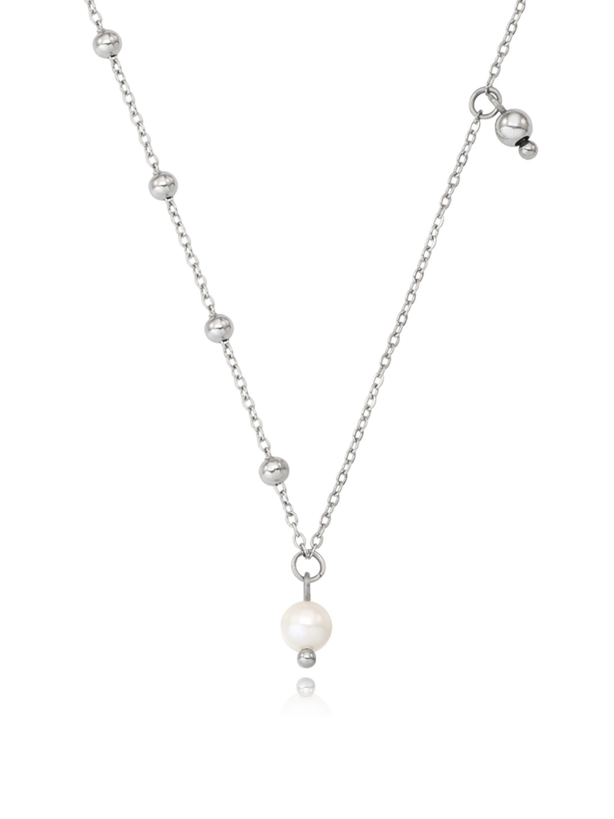 앵브록스(ENGBROX) pebbly pearl necklace
