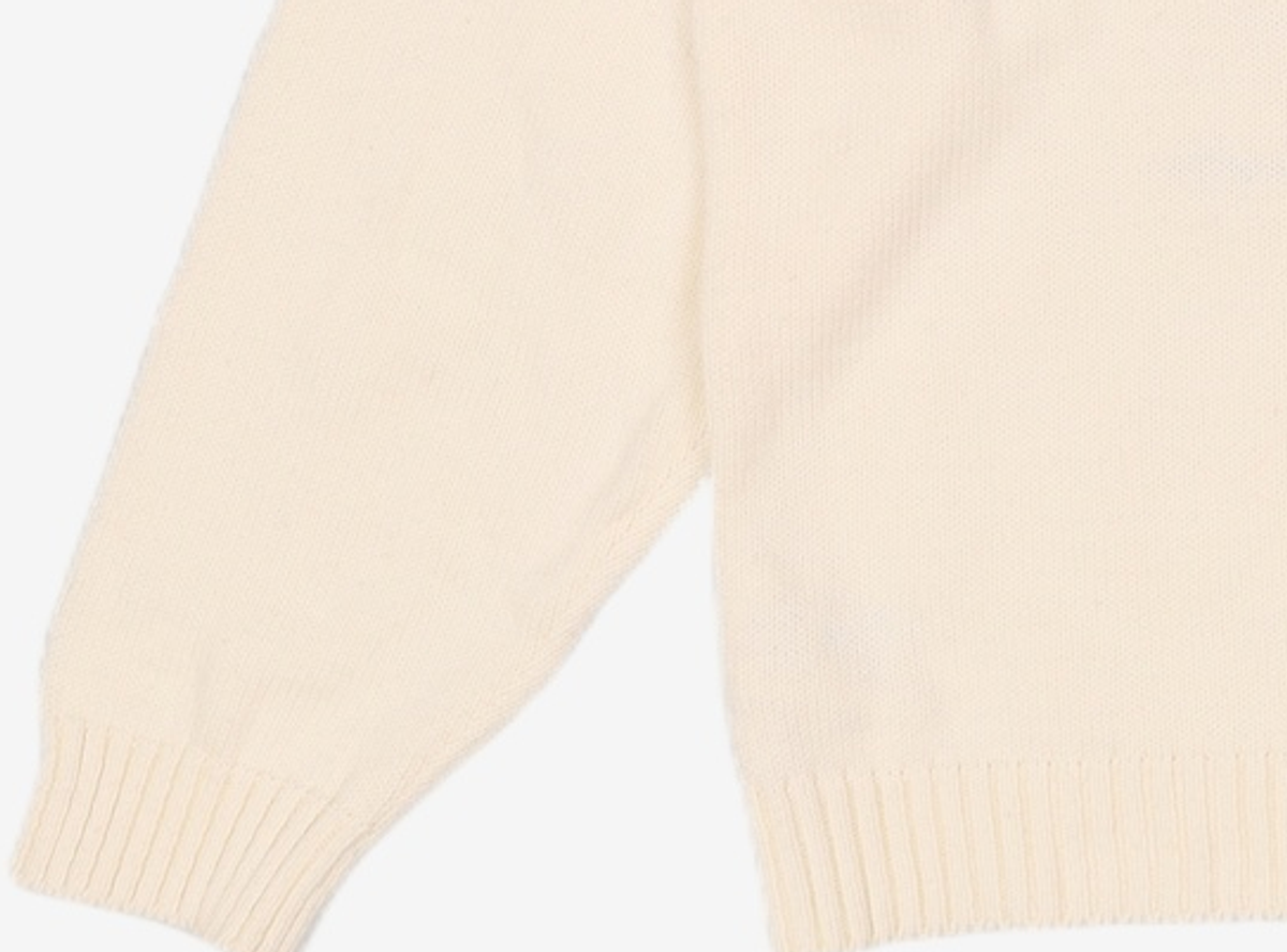 엠엠엘지(MMLG) [Mmlg] MELGE COLLAR KNIT (NATURAL SOAP) S