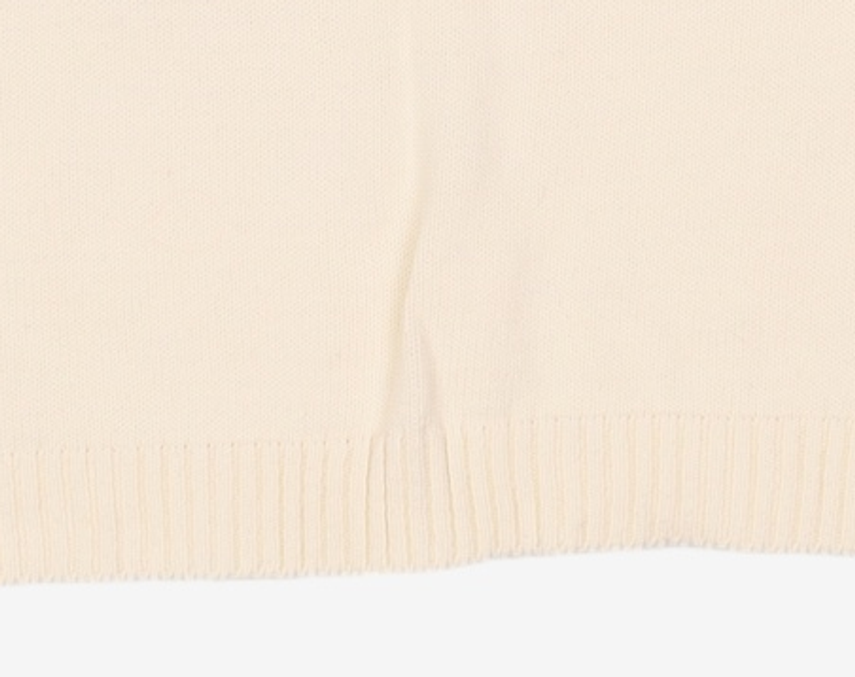 엠엠엘지(MMLG) [Mmlg] MELGE COLLAR KNIT (NATURAL SOAP) S
