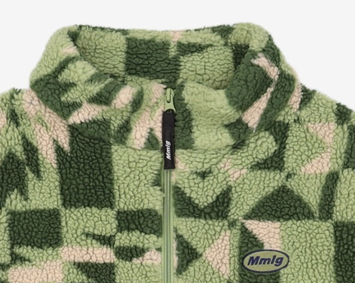 엠엠엘지(MMLG) [Mmlg] NORDIC DUVET FLEECE JUMPER (KHAKI) M
