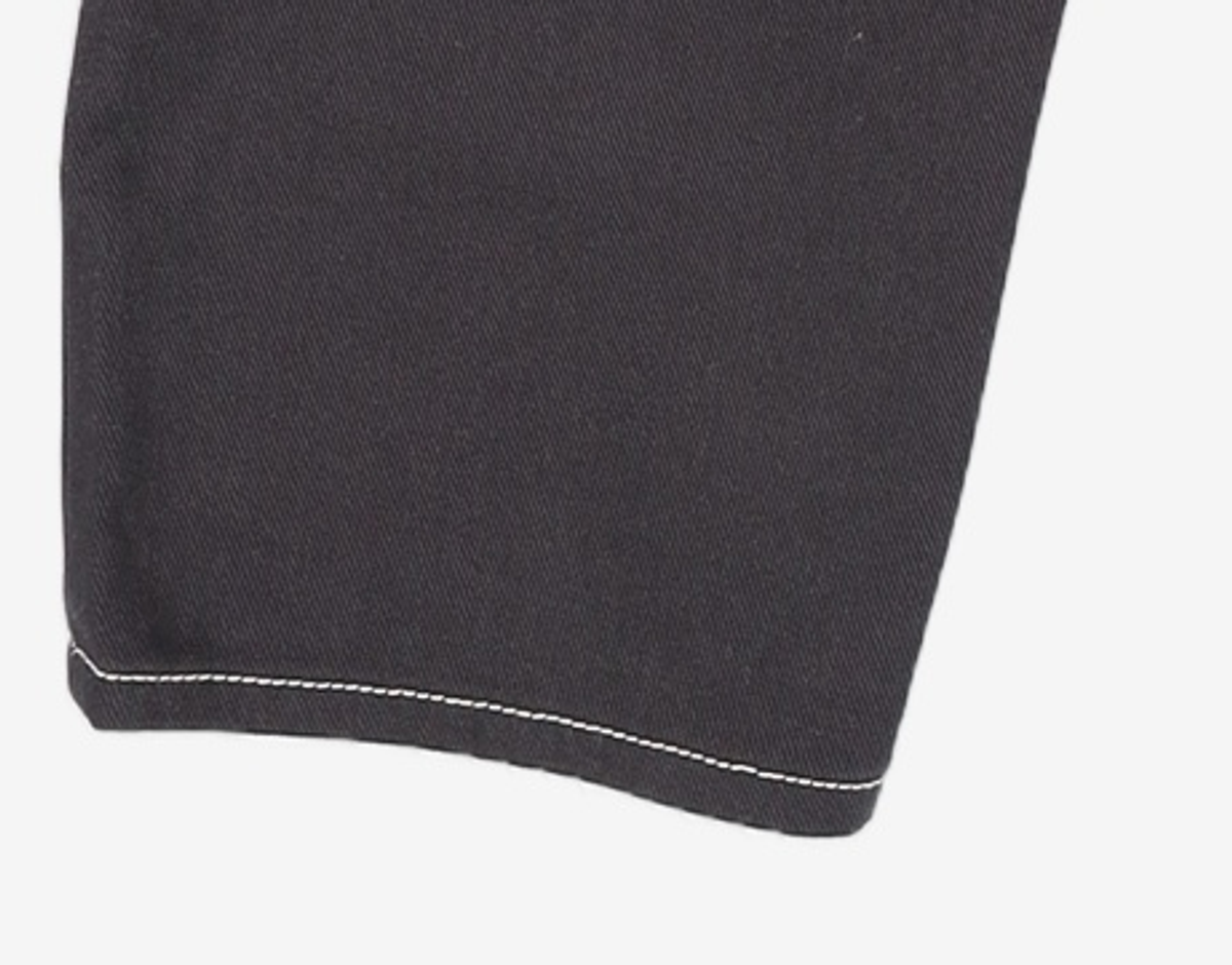 86로드(86ROAD) STITCH BLACK CHIP / CROP TAPERED 34