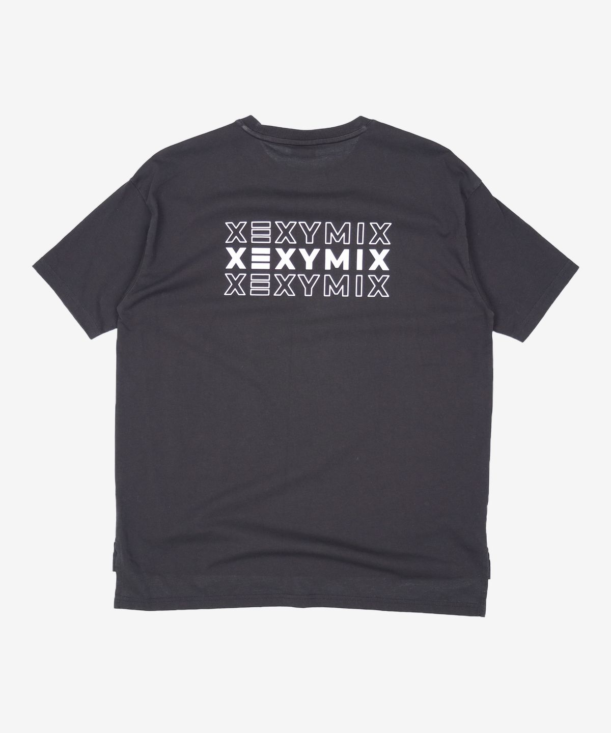 젝시믹스(XEXYMIX) 필리퍼 코튼 오버핏 티셔츠 블랙 XFK2TS1111 F
