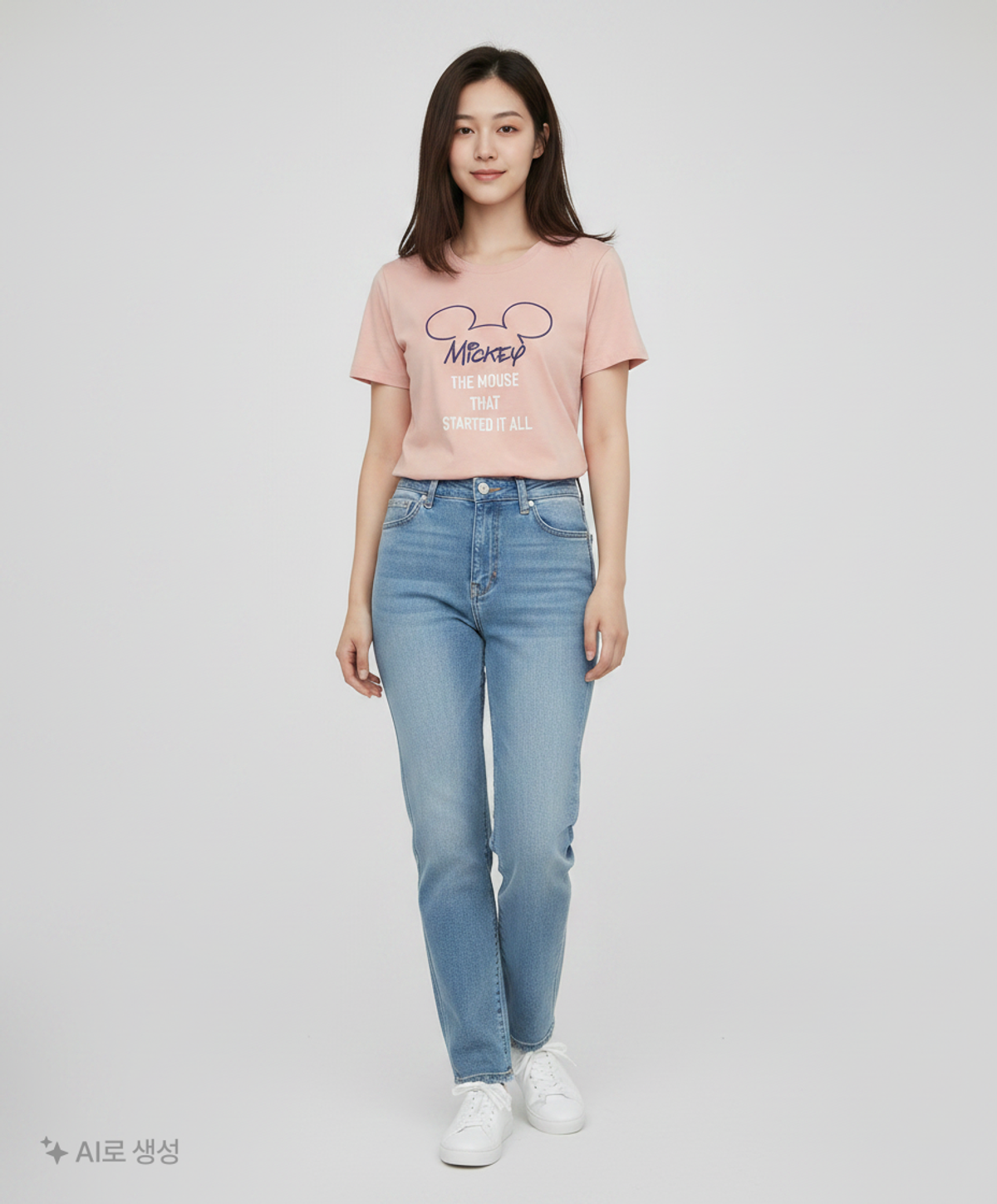 유니클로 x 디즈니(UNIQLO x Disney) 반소매 티셔츠 M