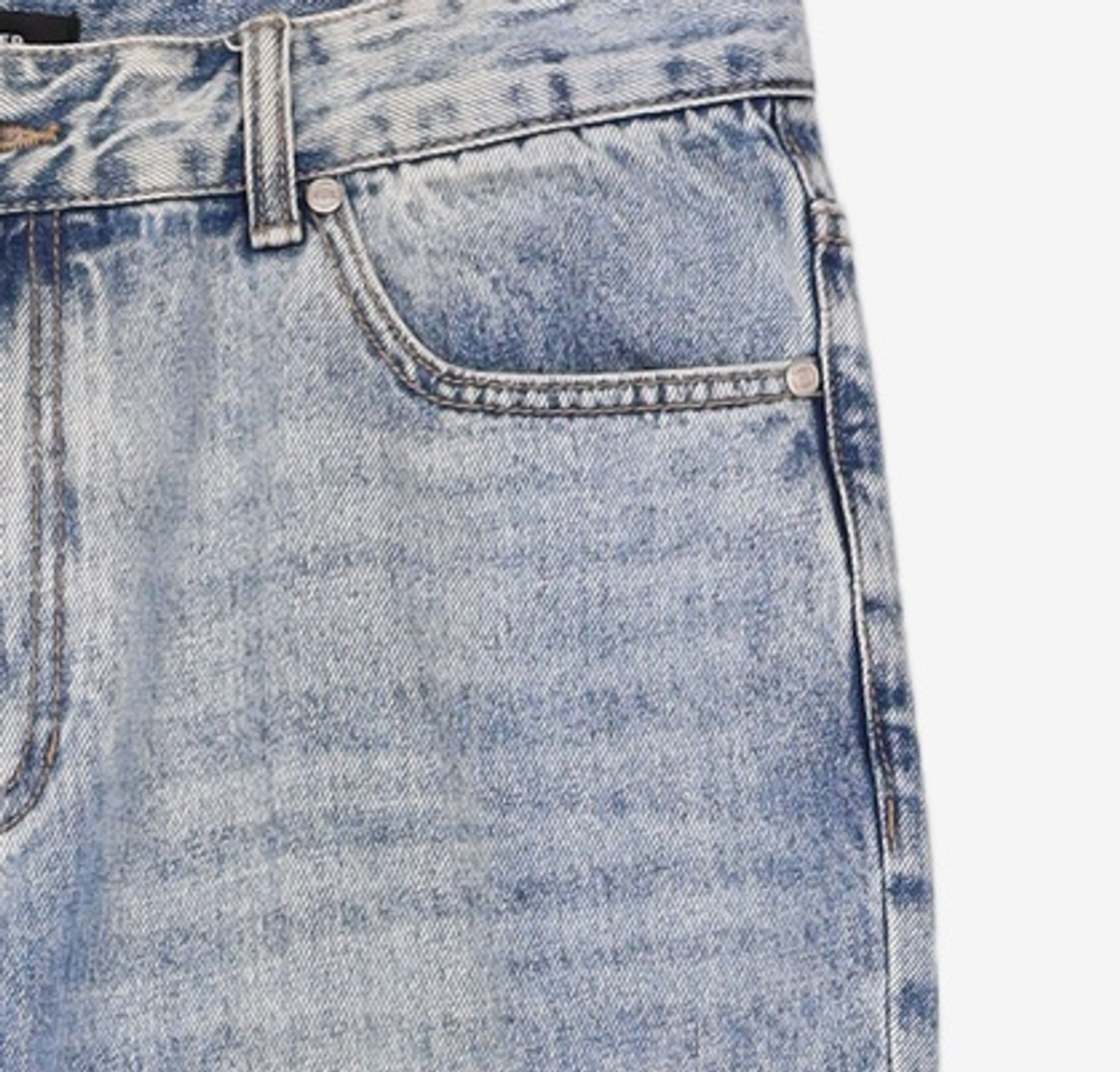 피스워커(PIECE WORKER) Bluish Medium Blue / Semi Wide 34