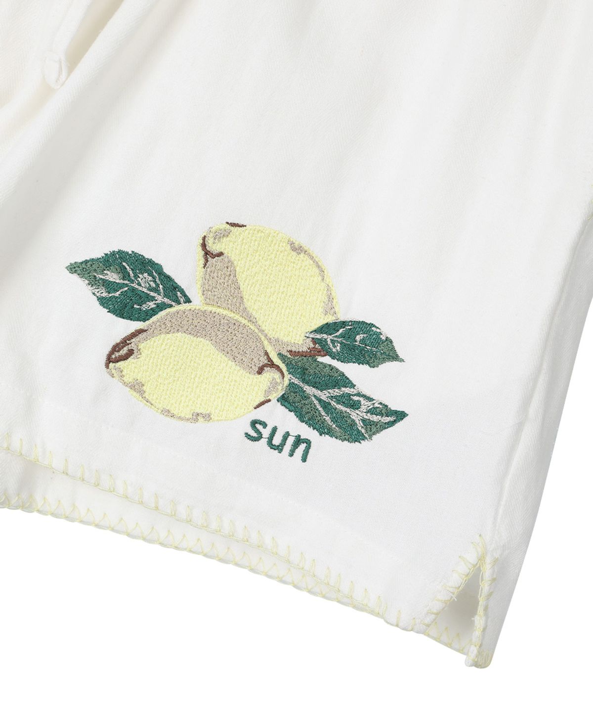 선데이후르츠마켓(SUNDAY FRUIT MARKET) SUNDAY LEMON SHORT IVORY