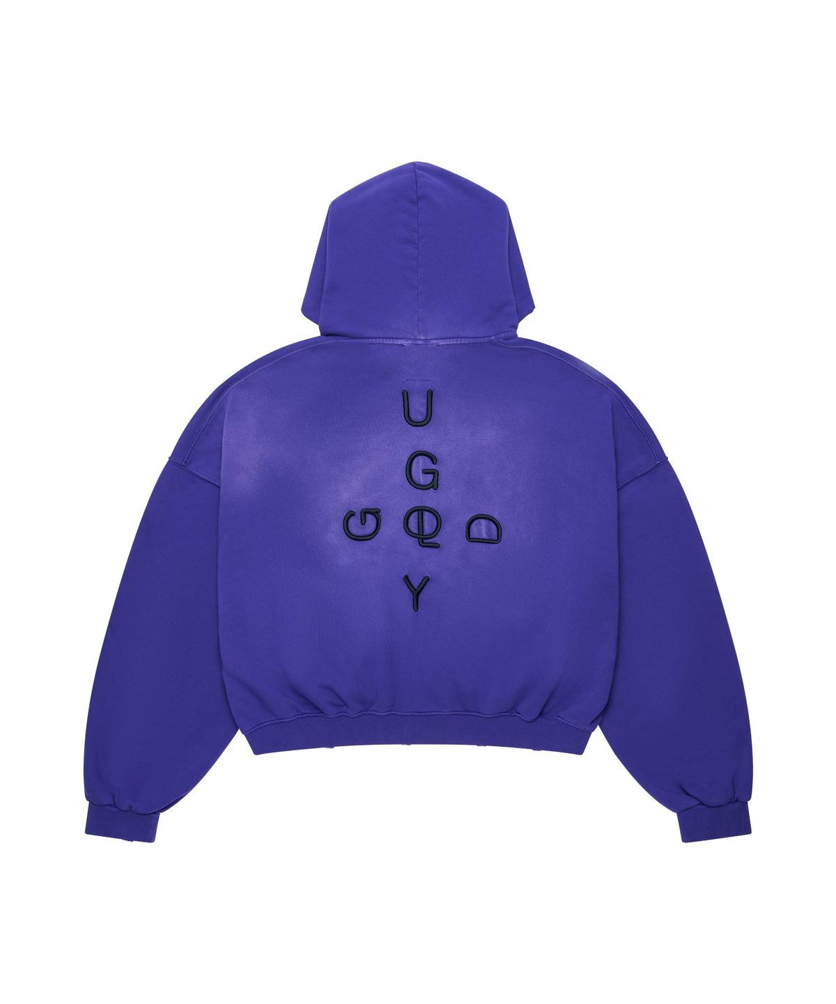 공공육이(GONGGONGYUKYI) DECAY ZIPPED HOODIE