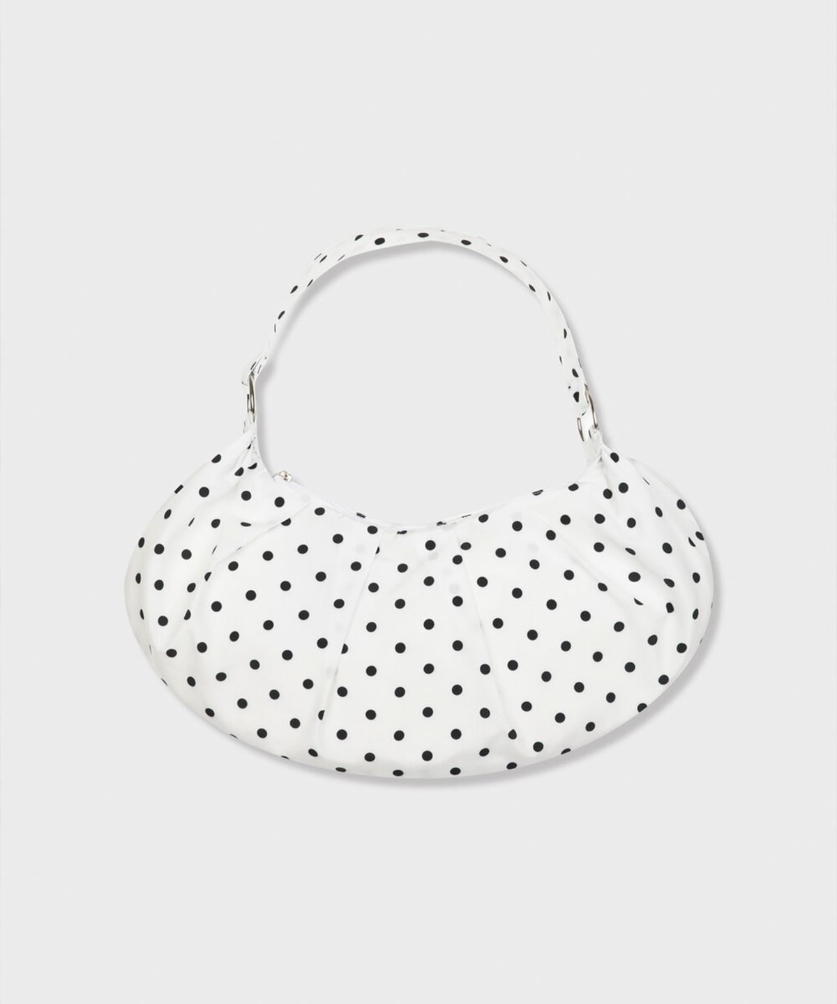디망쉬(DIMANCHE) Dotty Shell Mini Bag (white)