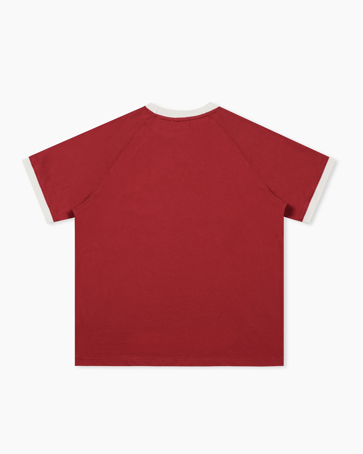 나밋마이포(NAH MEET MY 4) CRACK LOGO RAGLAN RINGER TEE