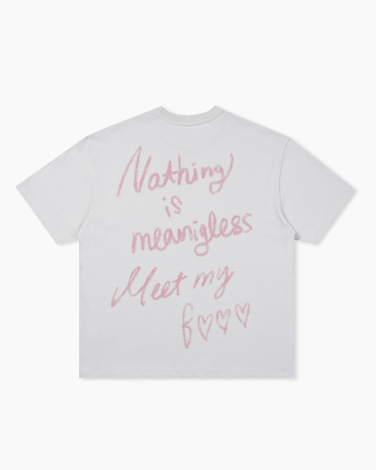 나밋마이포(NAH MEET MY 4) OIL PASTEL SCRIBBLE TEE