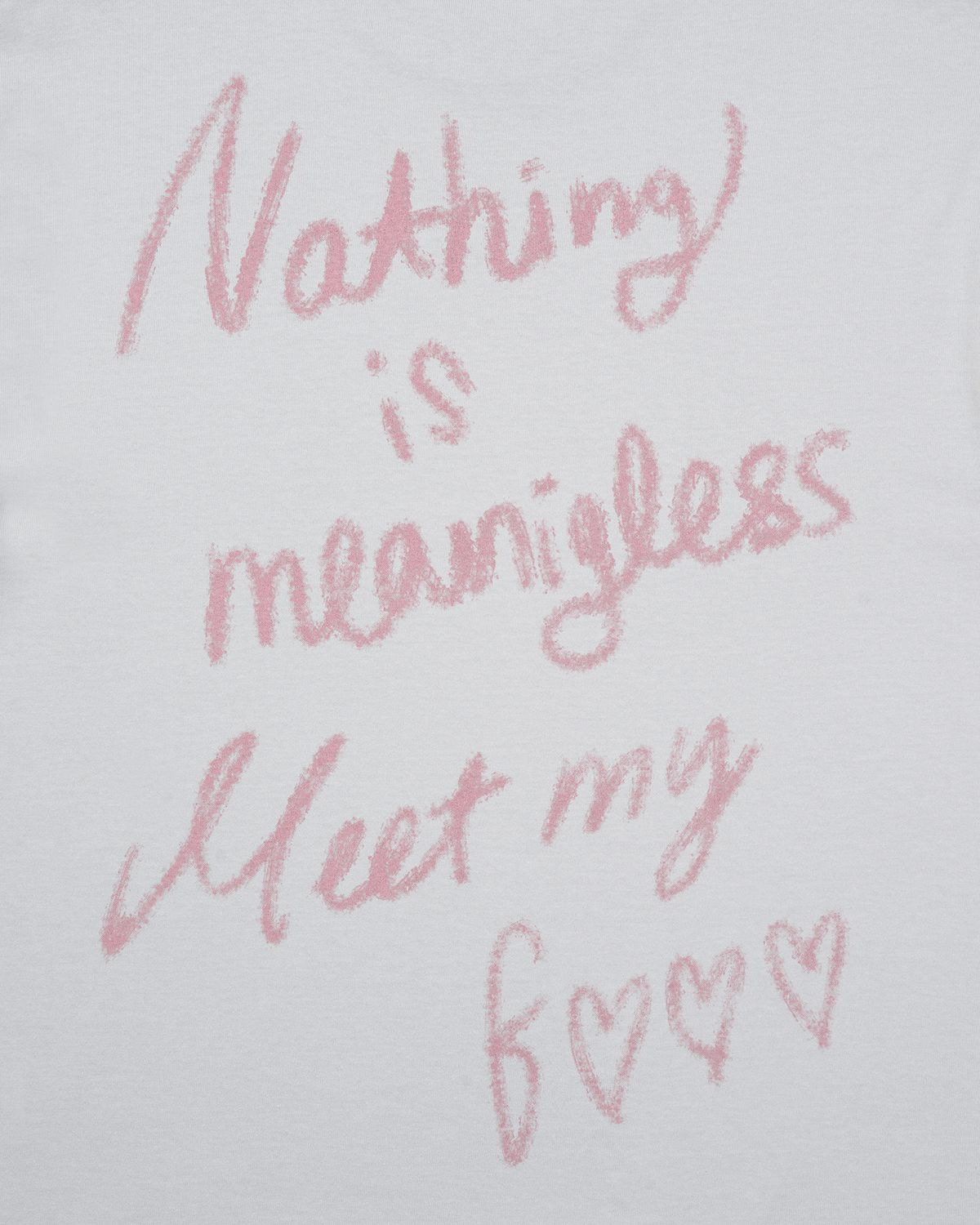 나밋마이포(NAH MEET MY 4) OIL PASTEL SCRIBBLE TEE