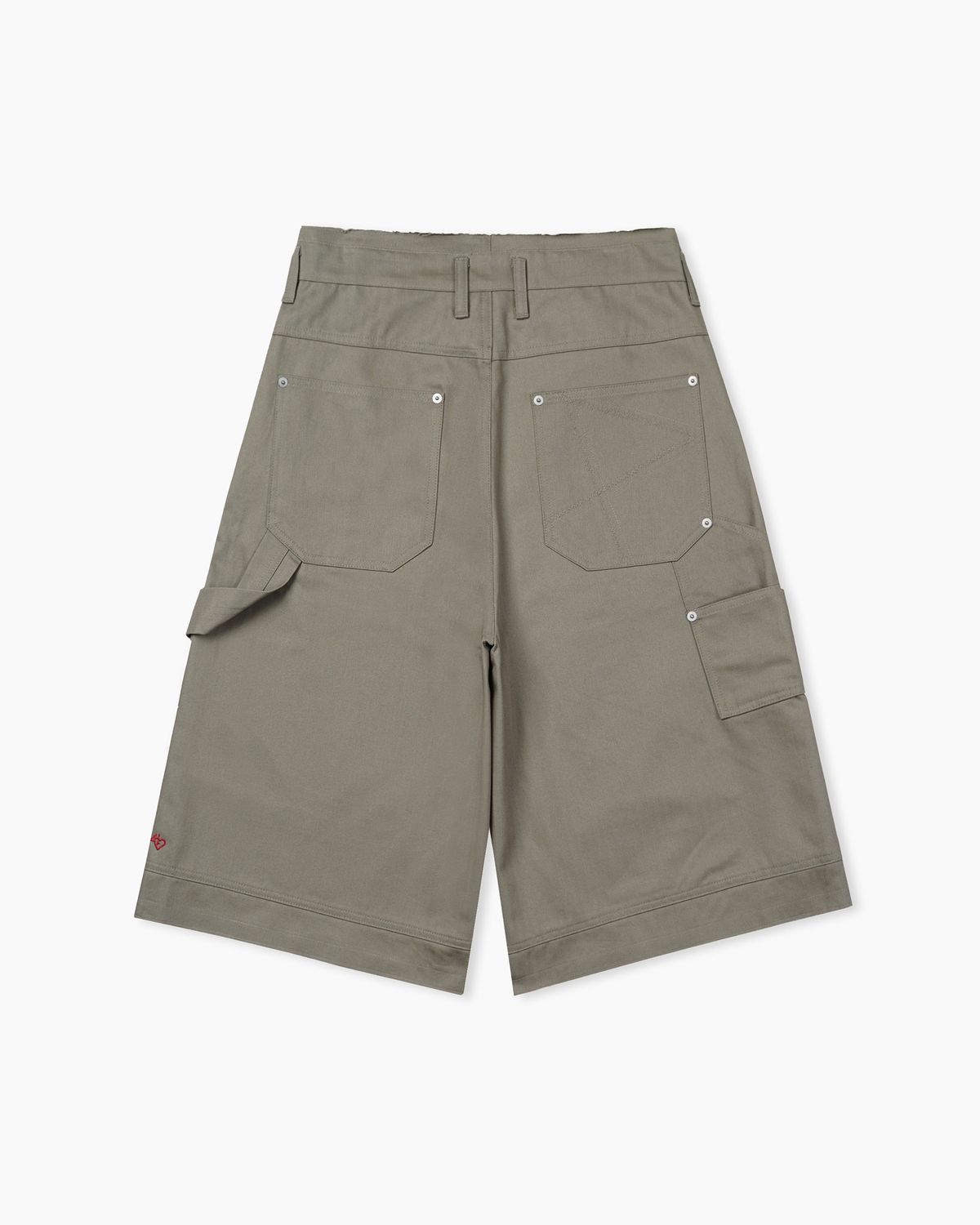 나밋마이포(NAH MEET MY 4) HBT DOUBLE KNEE CARPENTER BERMUDA SHORTS