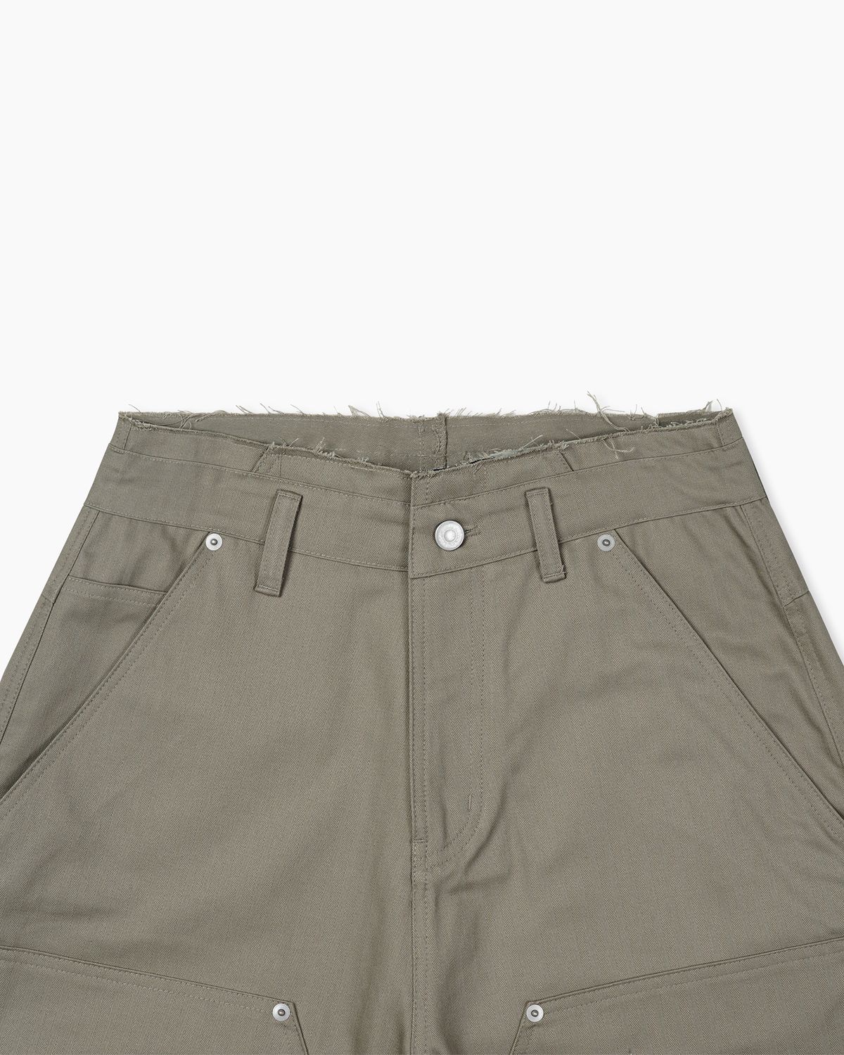 나밋마이포(NAH MEET MY 4) HBT DOUBLE KNEE CARPENTER BERMUDA SHORTS